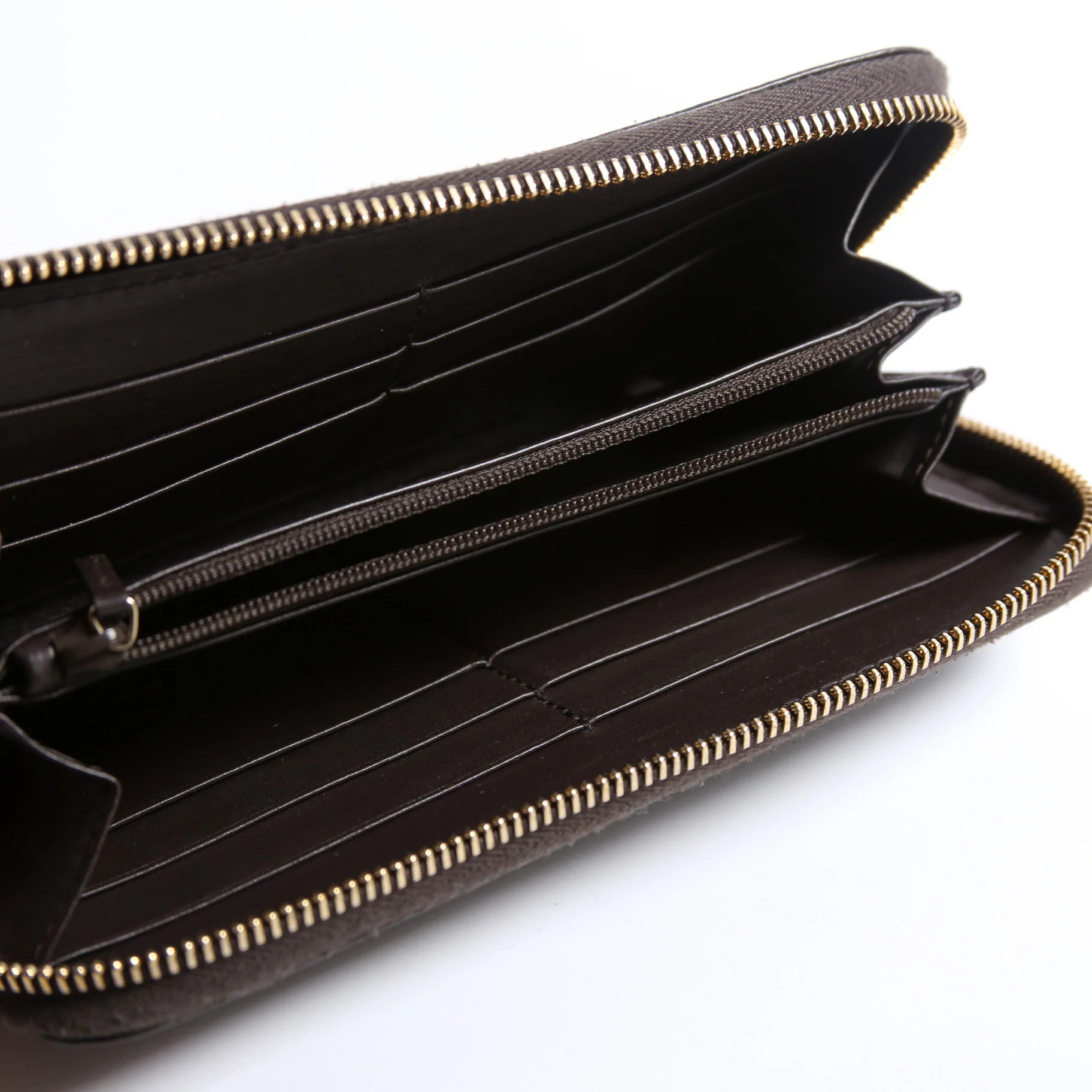 449391 Micro Guccissima Zip Around Wallet Brown - Image 8