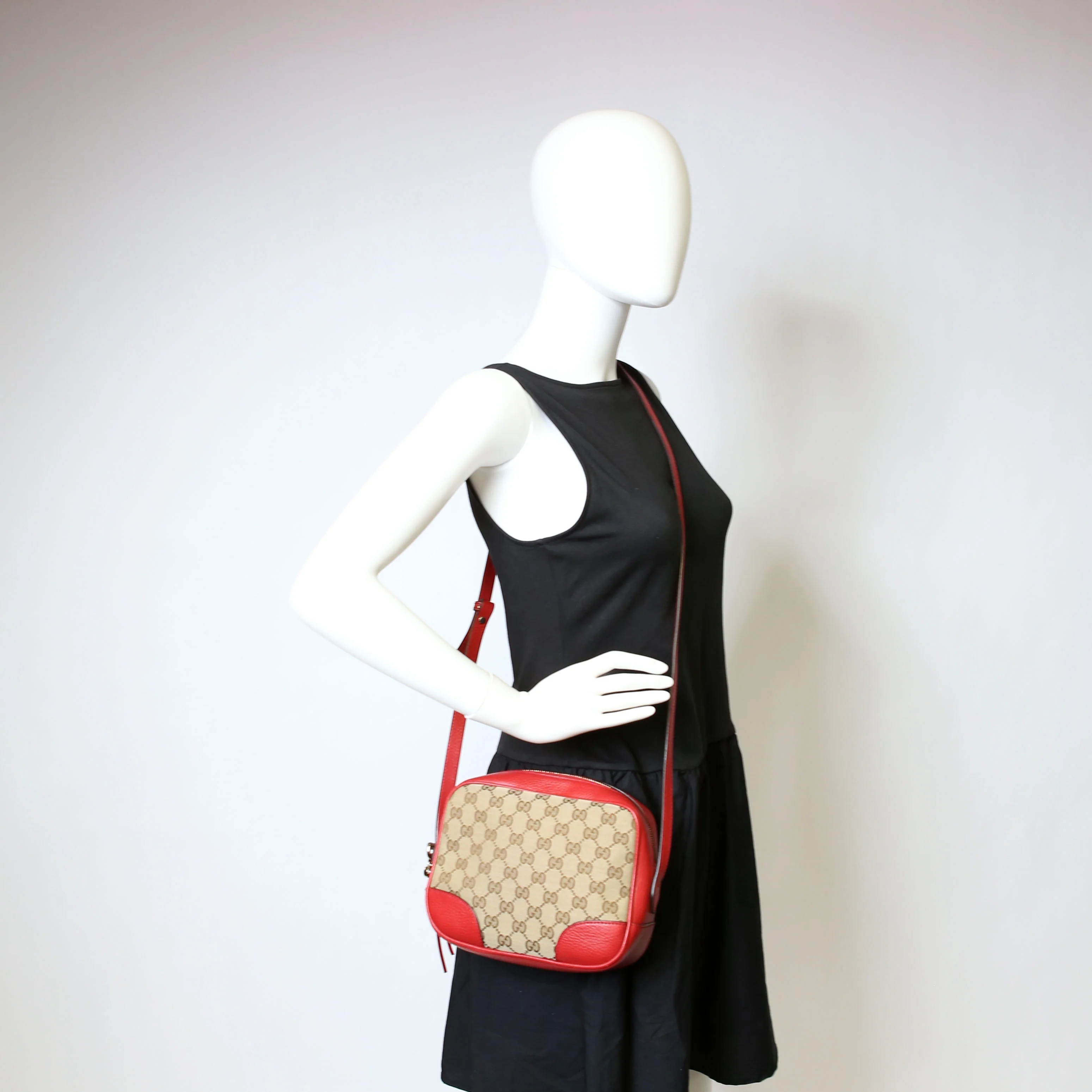 449413 Bree GG Crossbody Red - Image 14