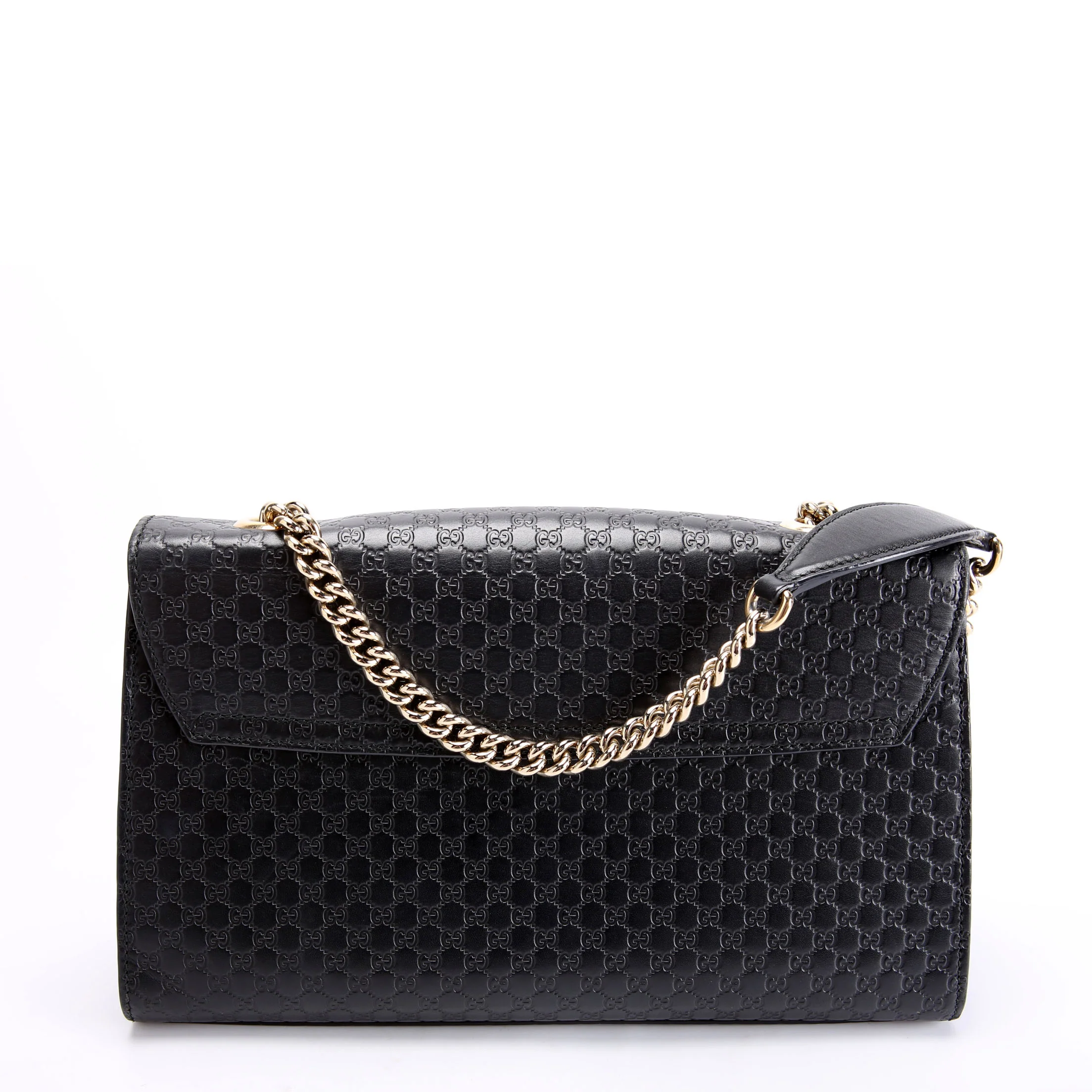 449635 Emily Micro Medium Chain Black - Image 3