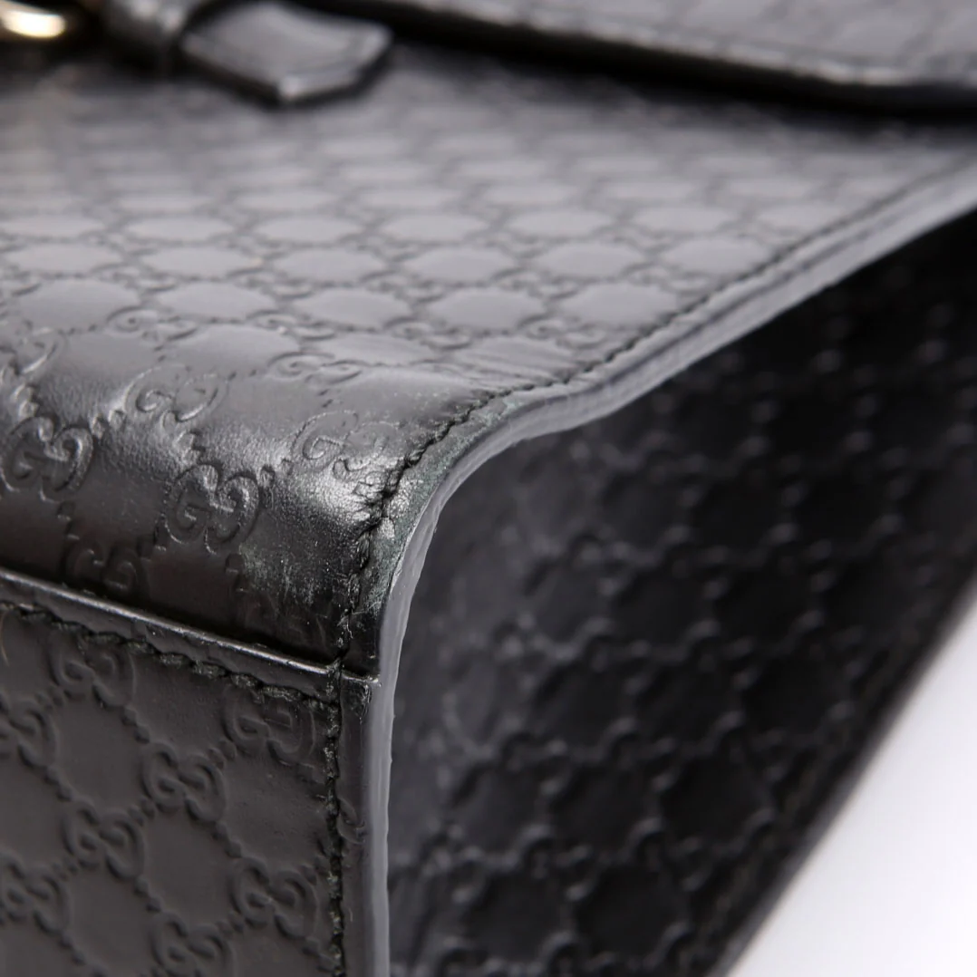 449635 Emily Micro Medium Chain Black - Image 6