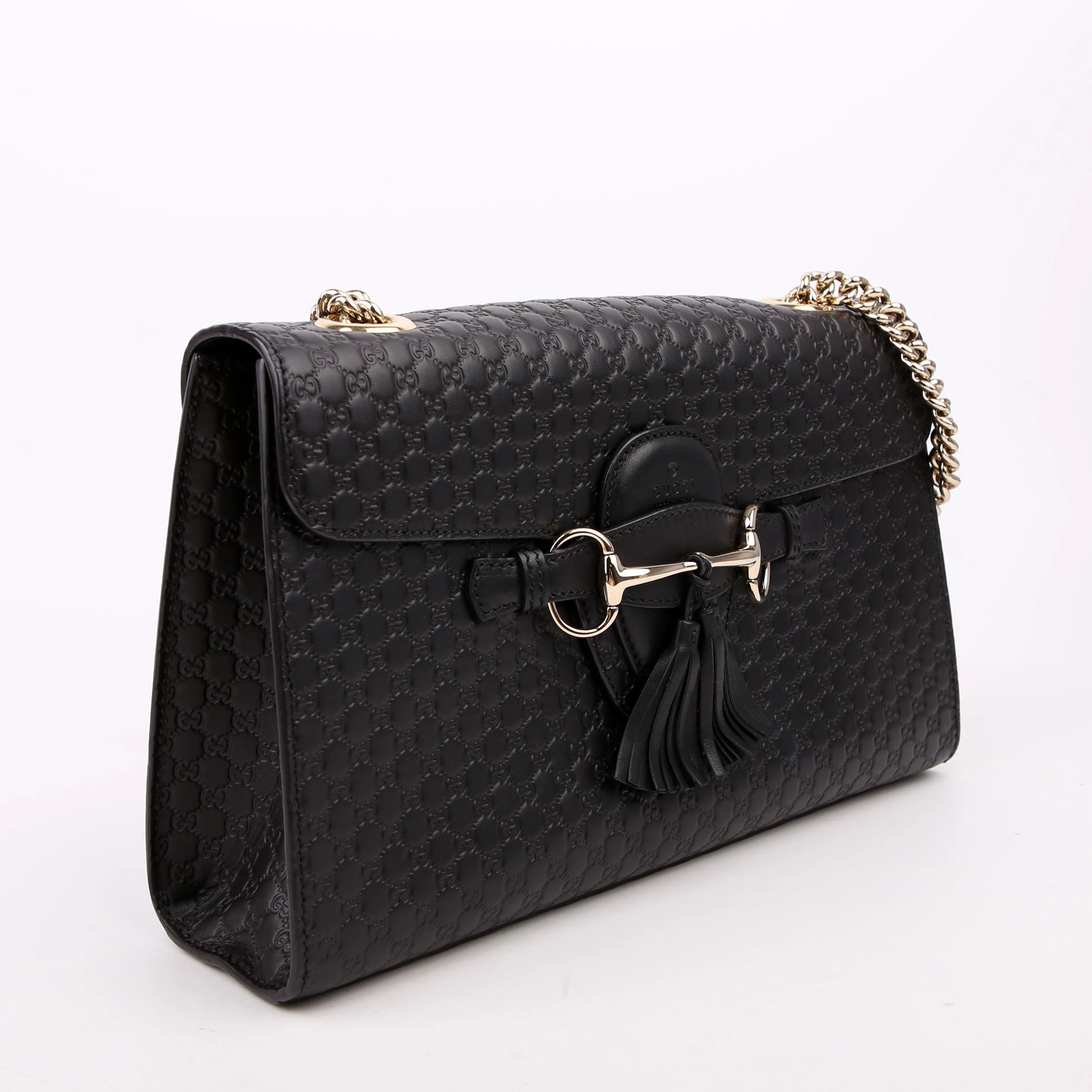 449635 Emily Micro Medium Chain Black - Image 2