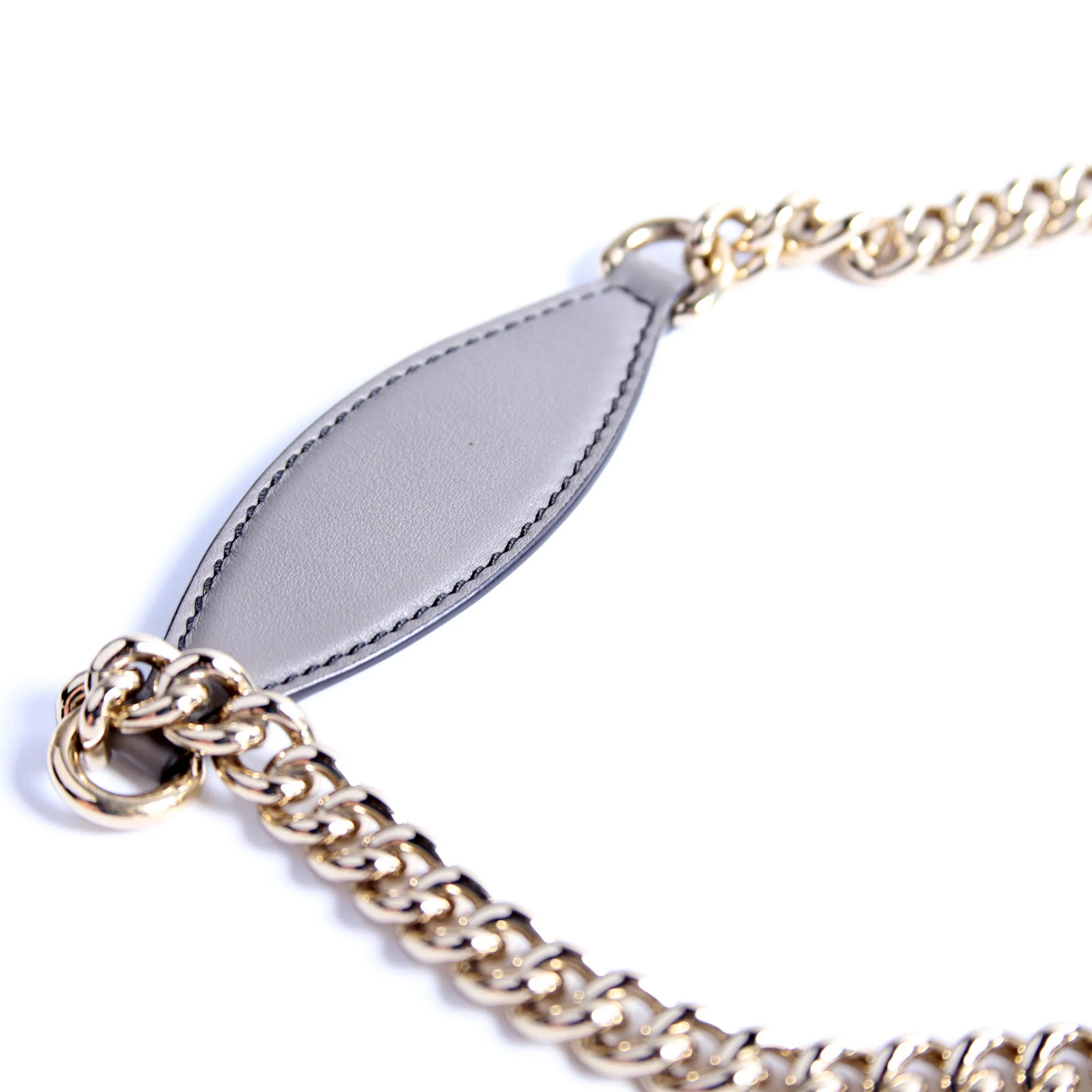 449635 Emily Micro Medium Chain Grey - Image 7