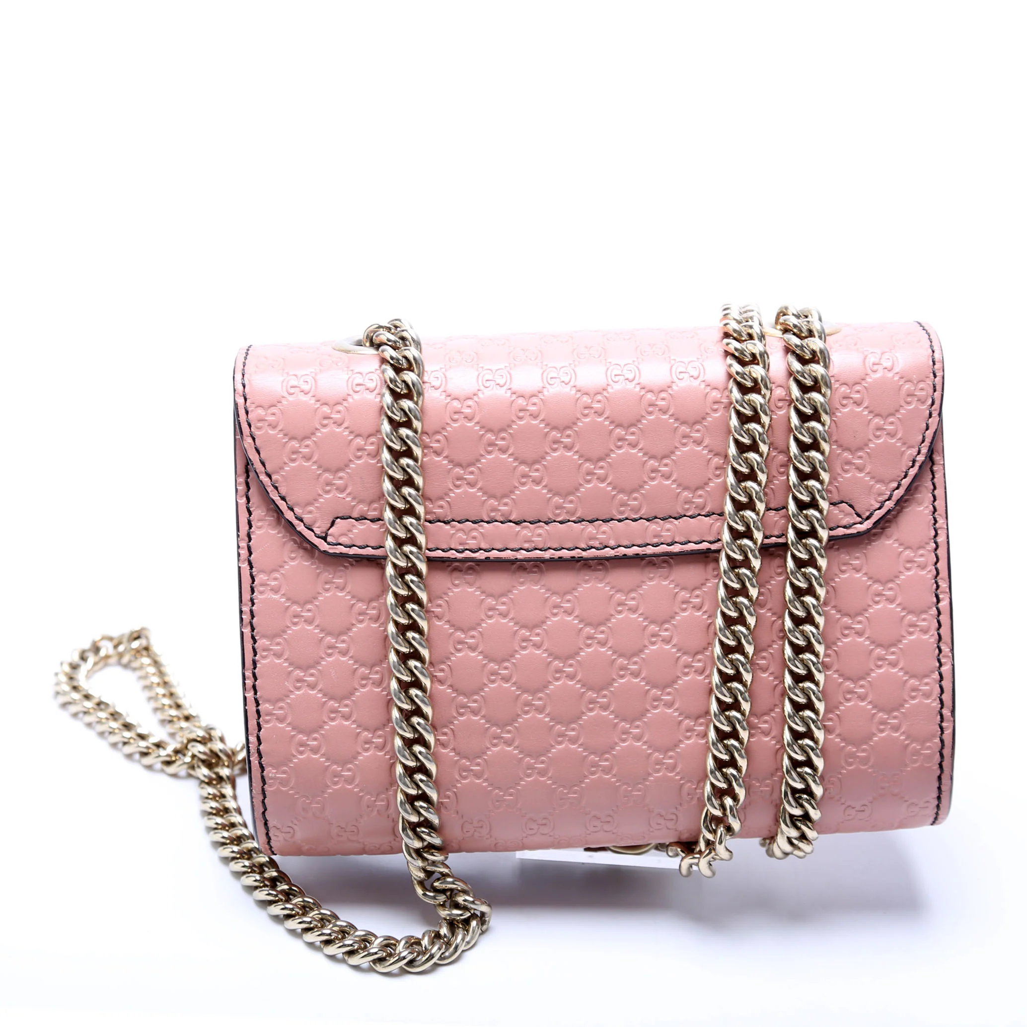 449636 Micro Guccissima Mini Emily Shoulder Pink - Image 3