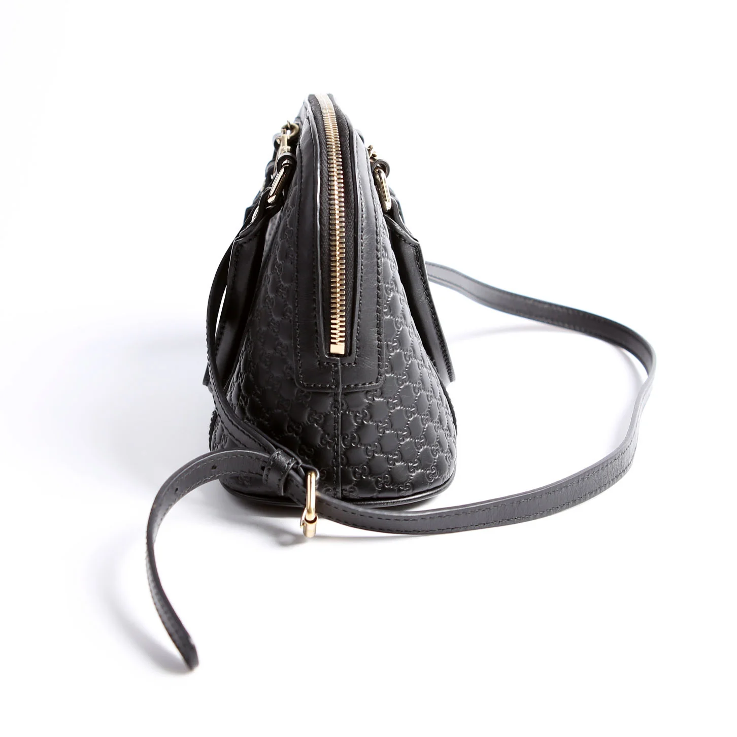 449654 Mini Dome Micro Guccissima Black - Image 4