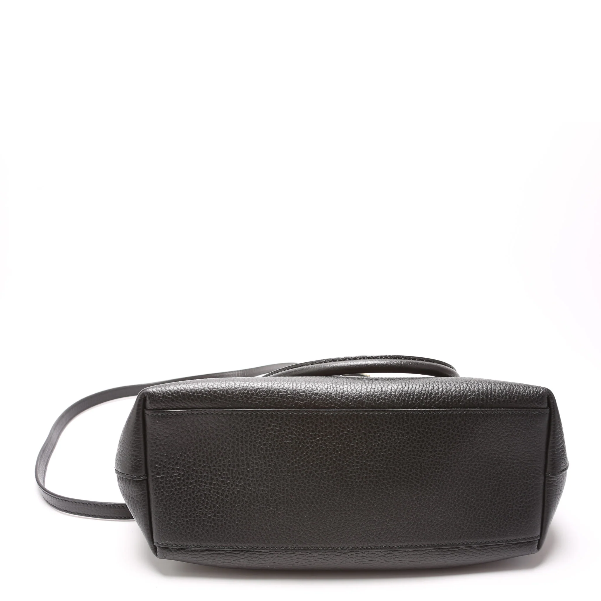 449659 GG Charm Satchel Black - Image 4