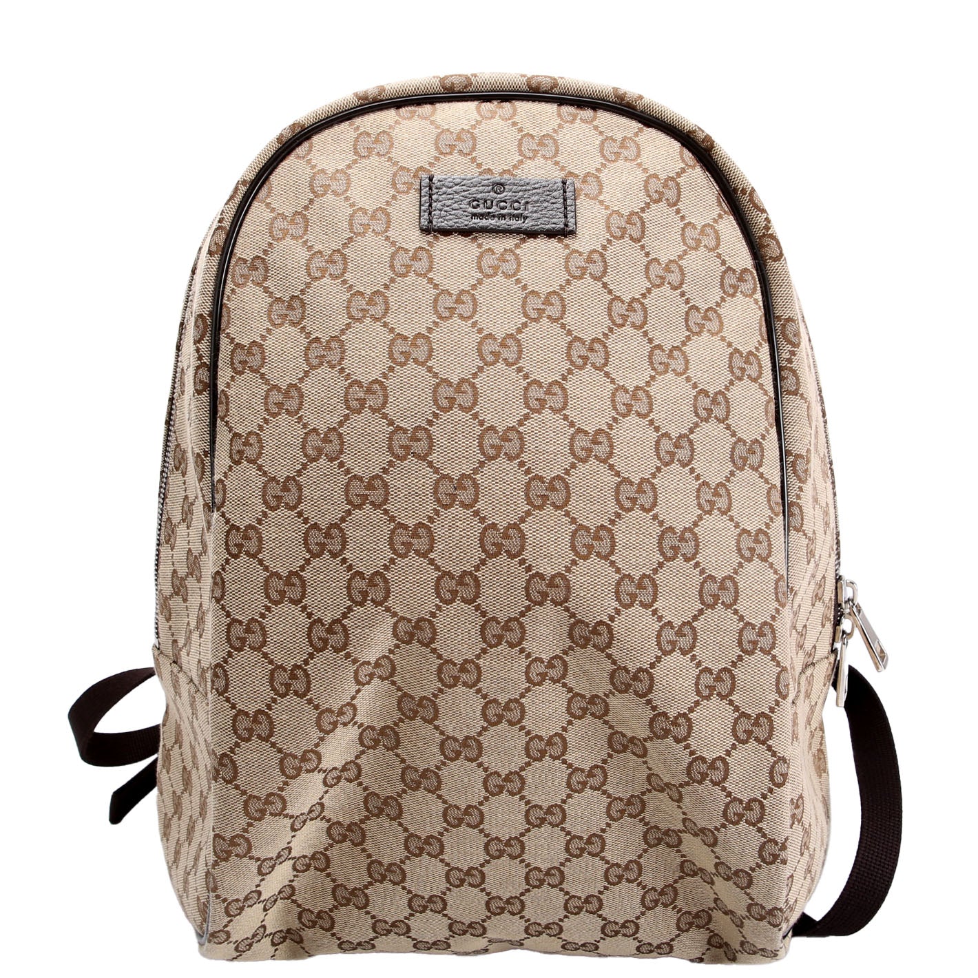 449906 GG Canvas Travel Backpack Beige