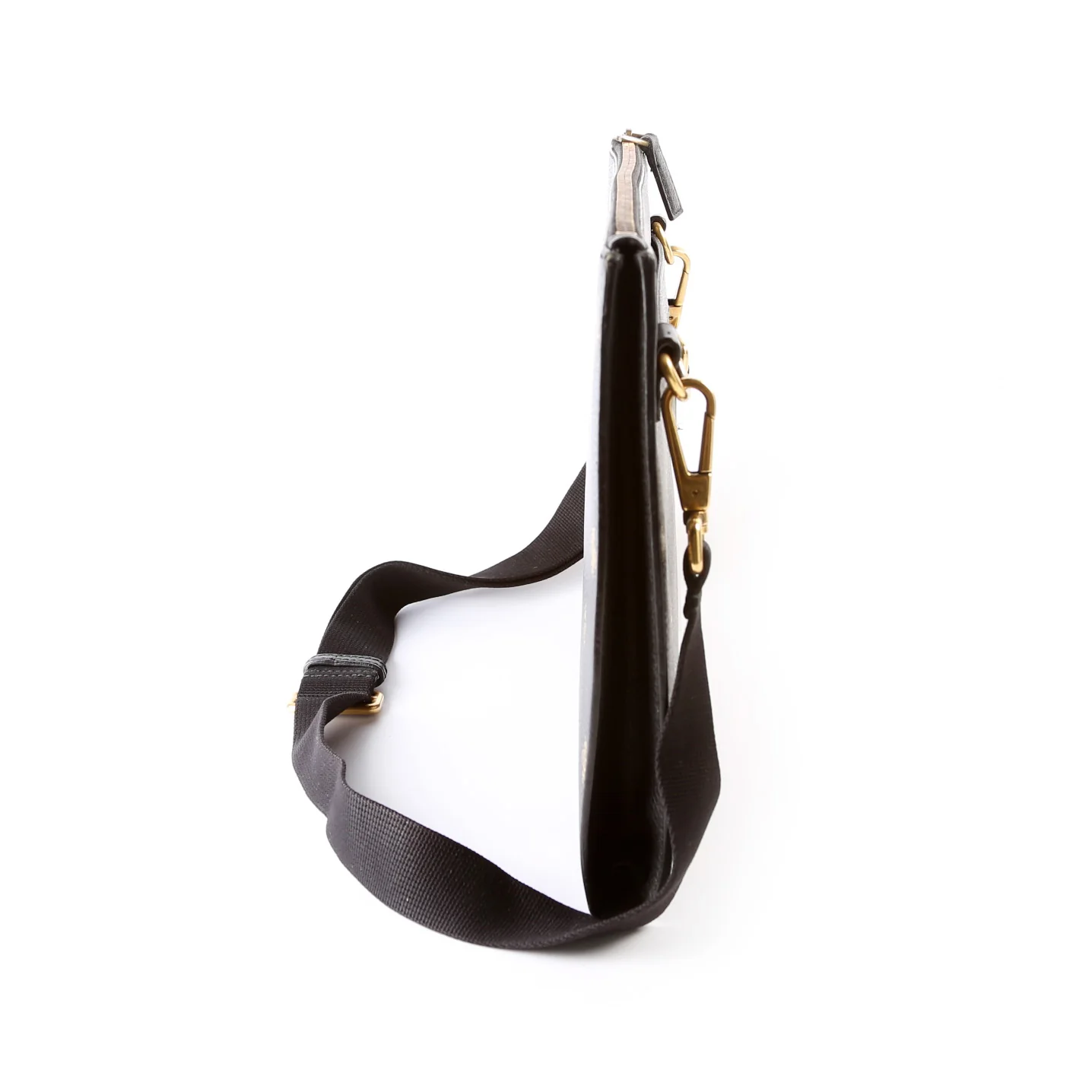450976 Bee Star Leather Messenger Bag - Image 4