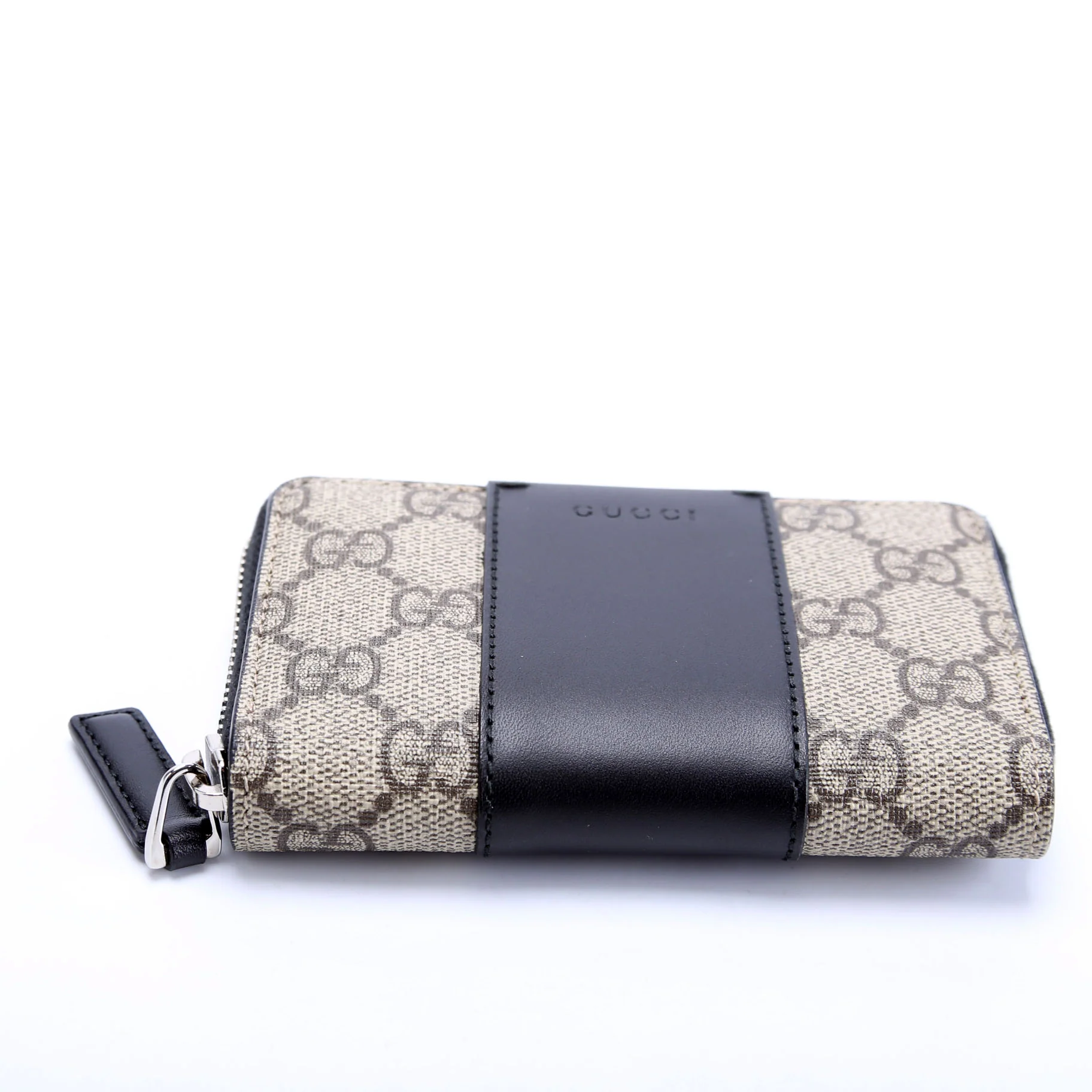 451242 GG Supreme Leather Zip Around Card Case - Image 4