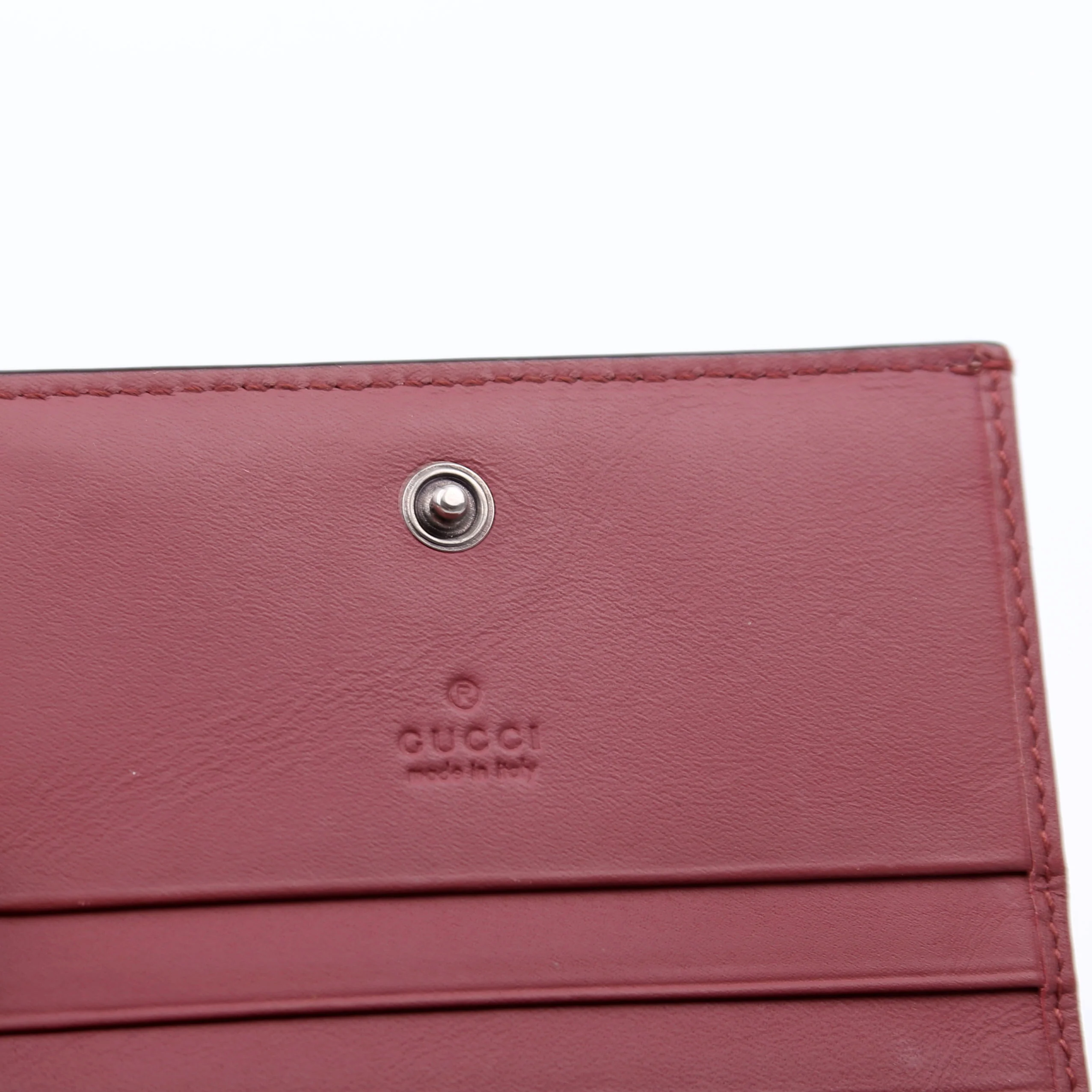 453176 GG Blooms Card Case Pink - Image 11