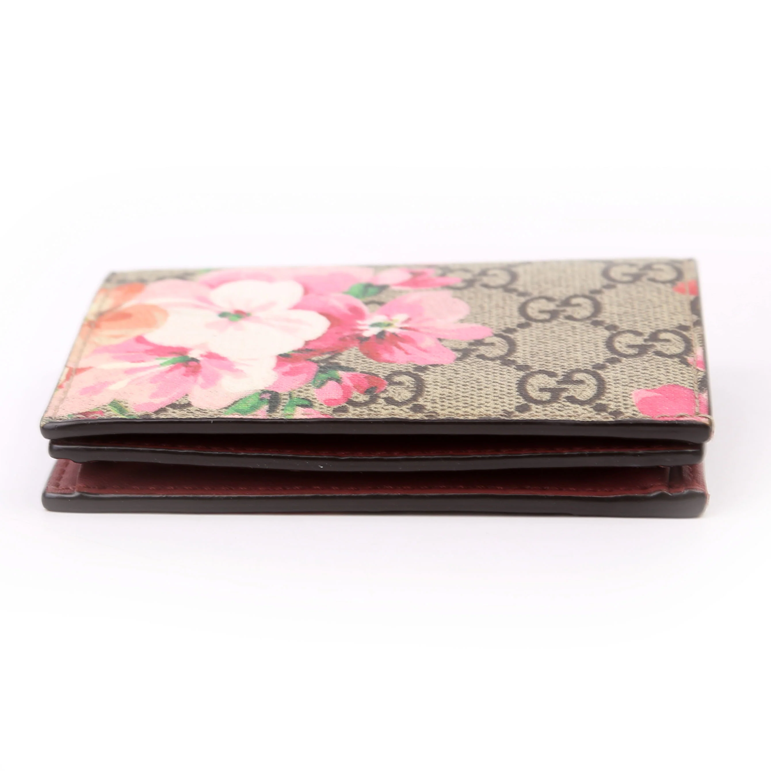 453176 GG Blooms Card Case Pink - Image 5
