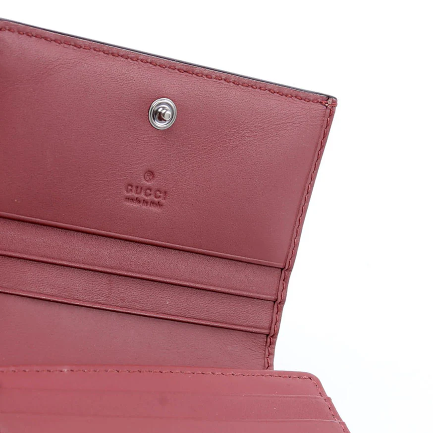453176 GG Blooms Card Case Pink - Image 10