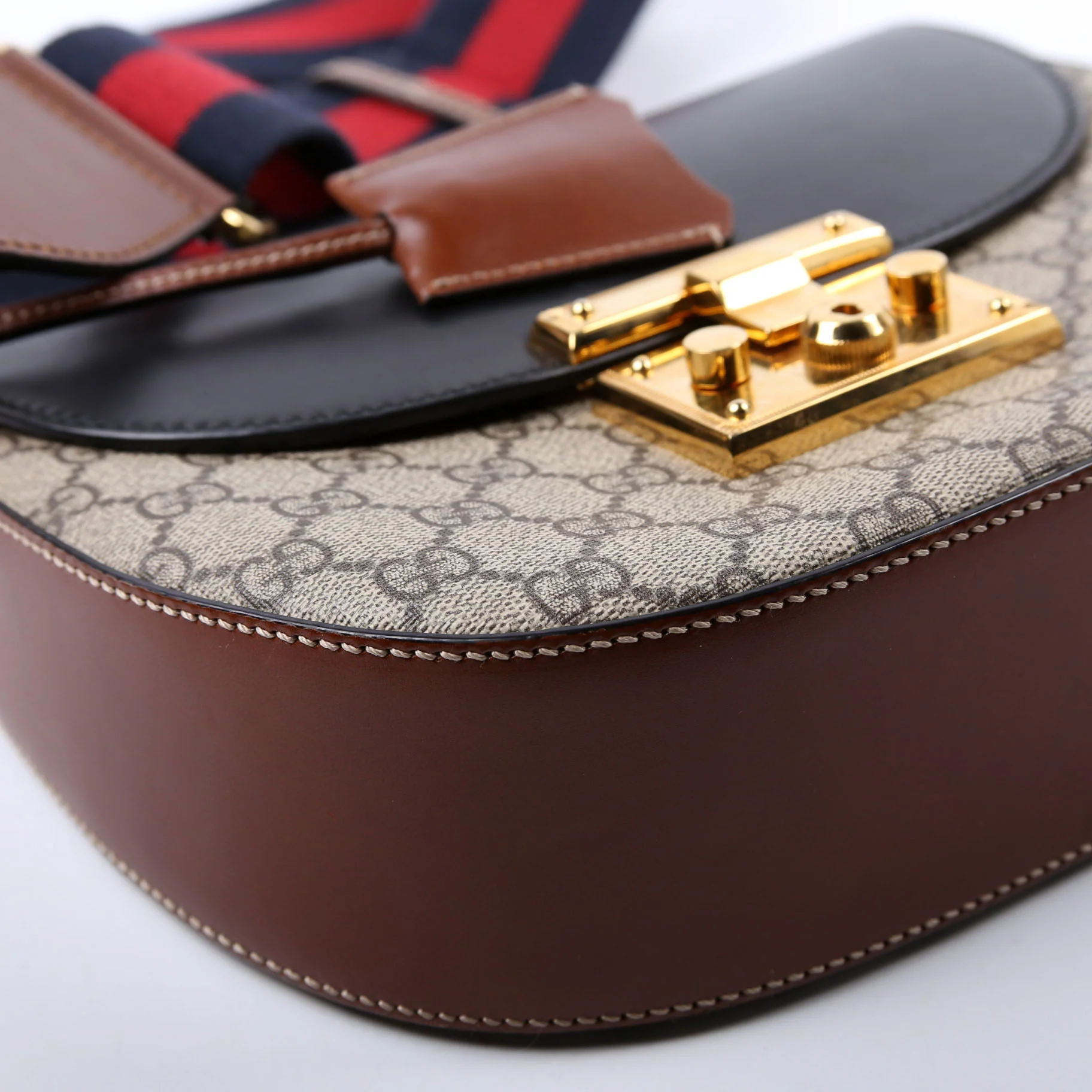 453189 Padlock Guccissima Medium Messenger - Image 5