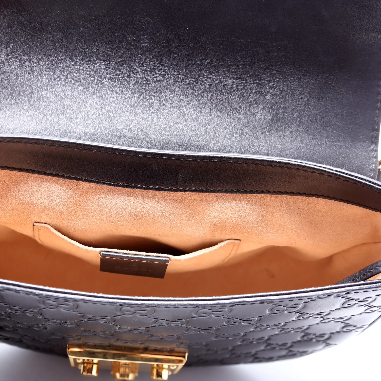 453189 Padlock Guccissima Medium Messenger - Image 9