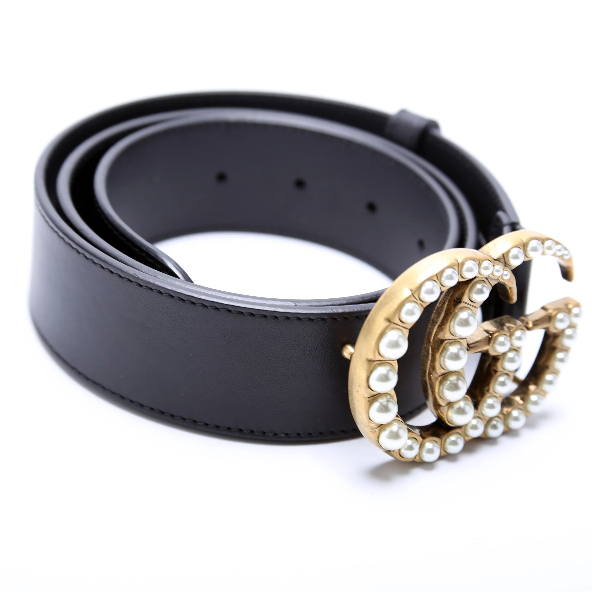 453260 GG Pearl Stud Belt Size 85/34 - Image 2