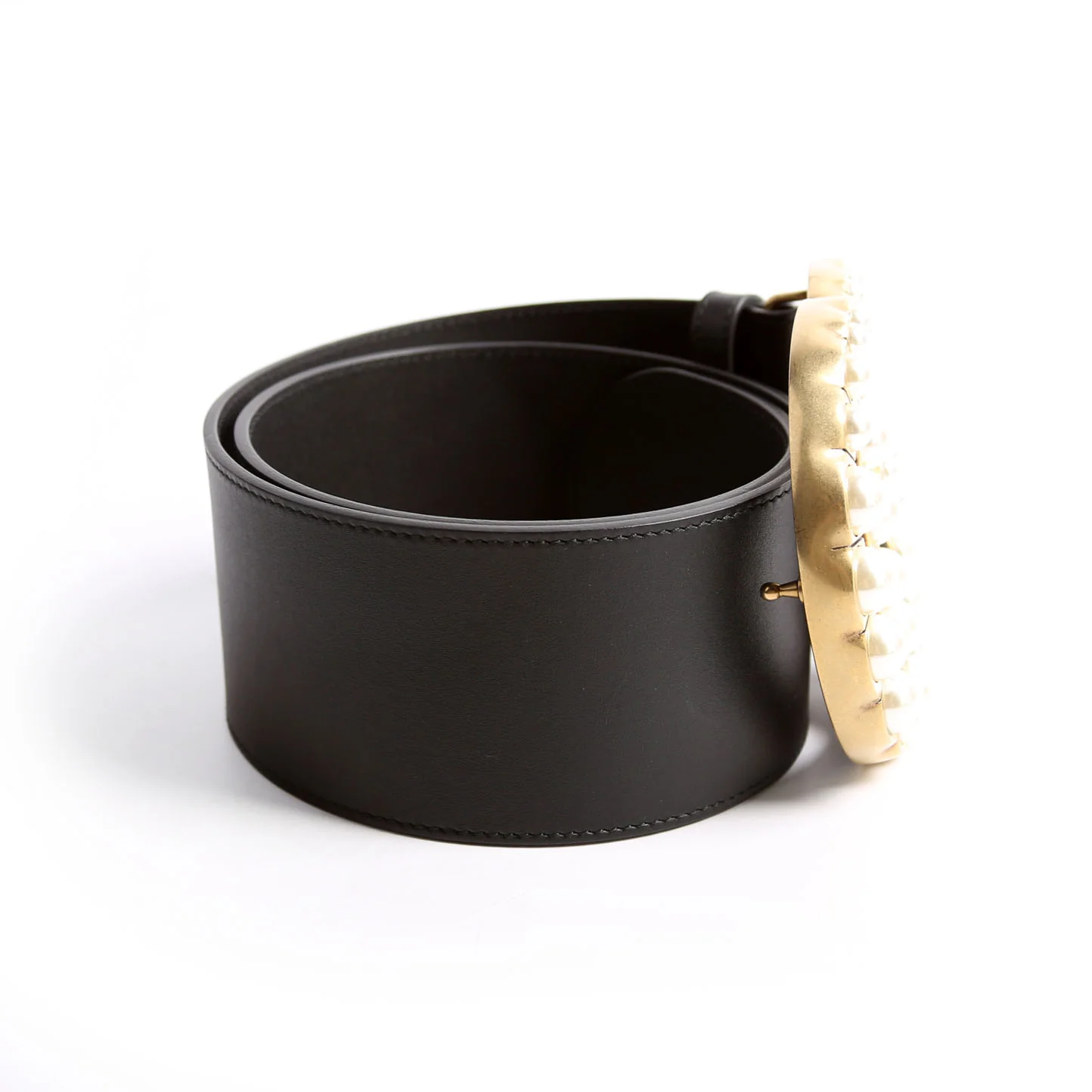 453261 Moon Pearl 70MM Belt Size 75/30 Black - Image 4