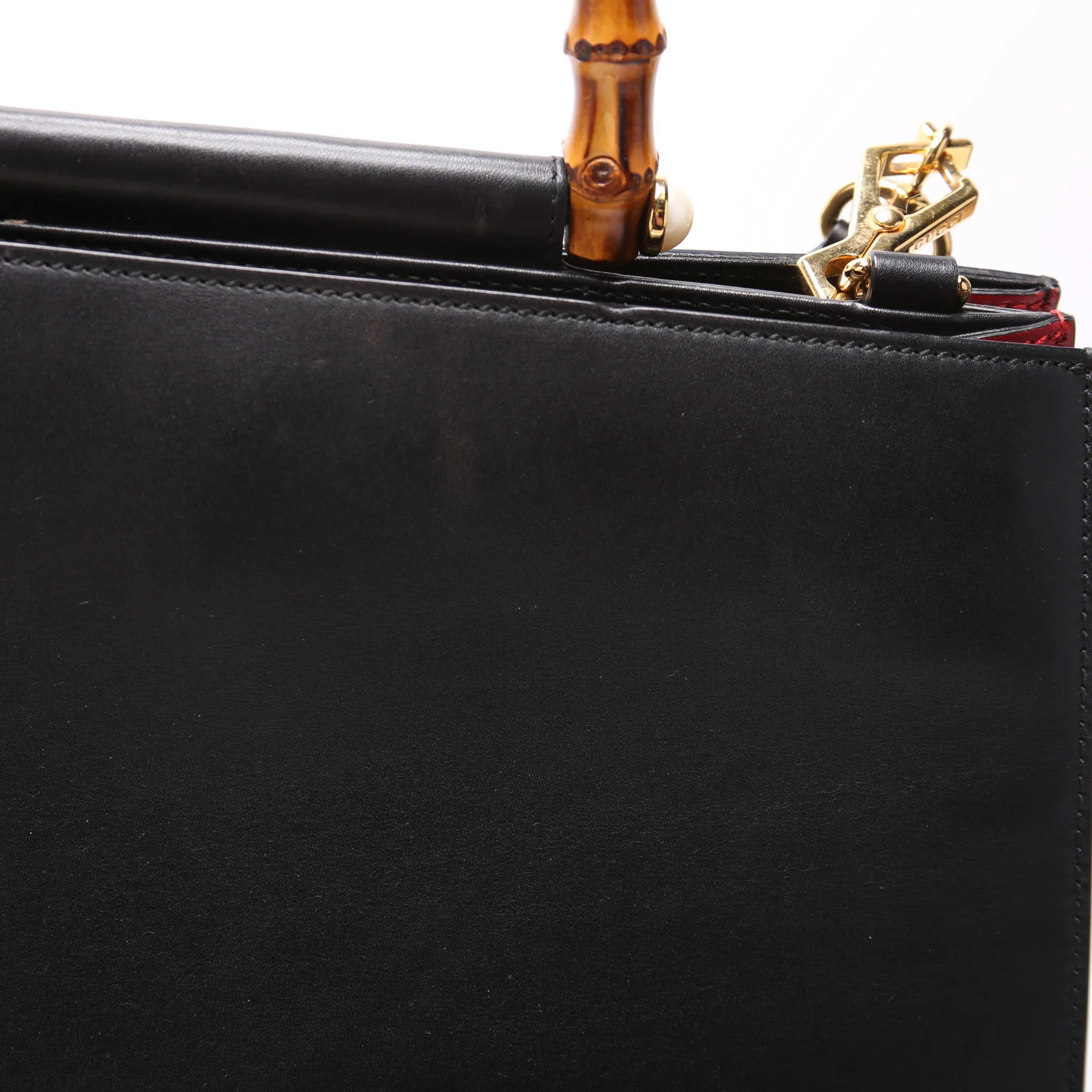 453764 Nymphaea Medium Bamboo Top Handle Black - Image 9