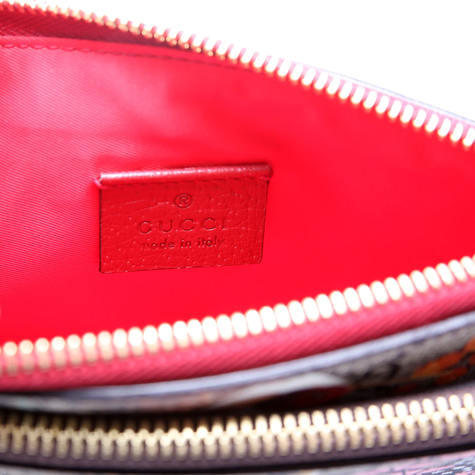 454111 GG Supreme Tian/Bengal Double Zip Shoulder Bag - Image 8