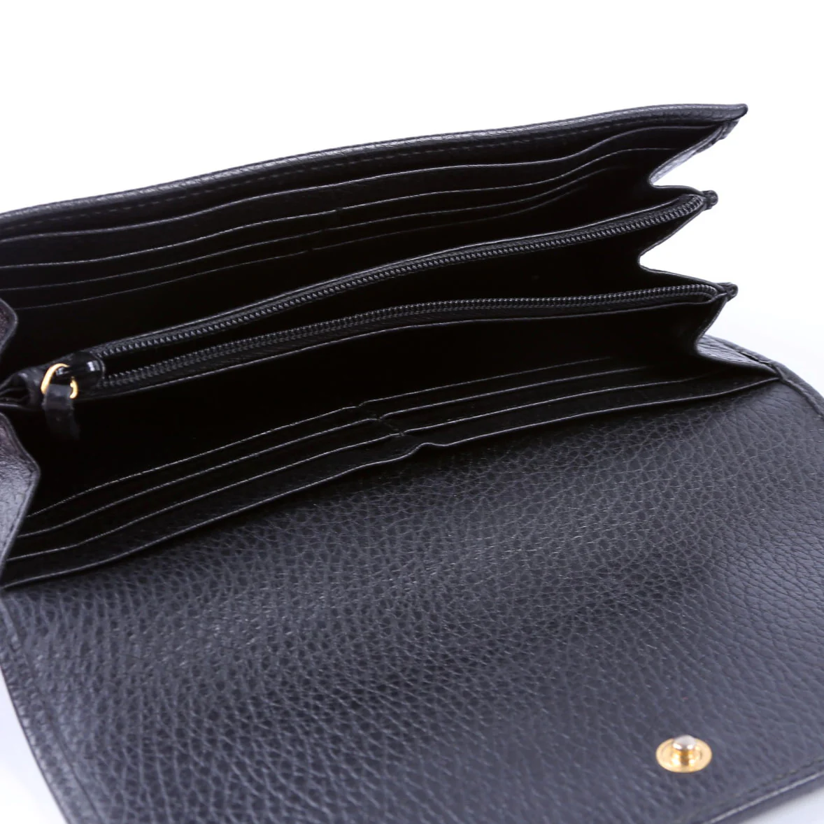 456116 Marmont Leather Wallet Black - Image 11