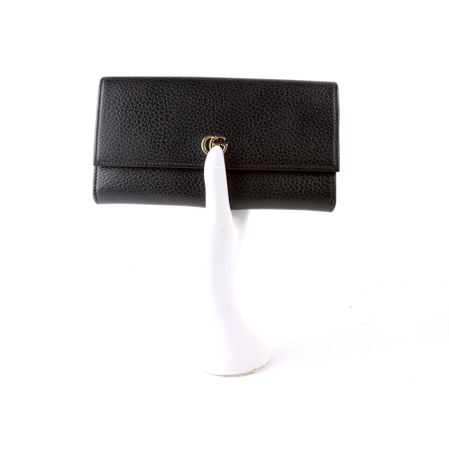 456116 Marmont Leather Wallet Black - Image 12