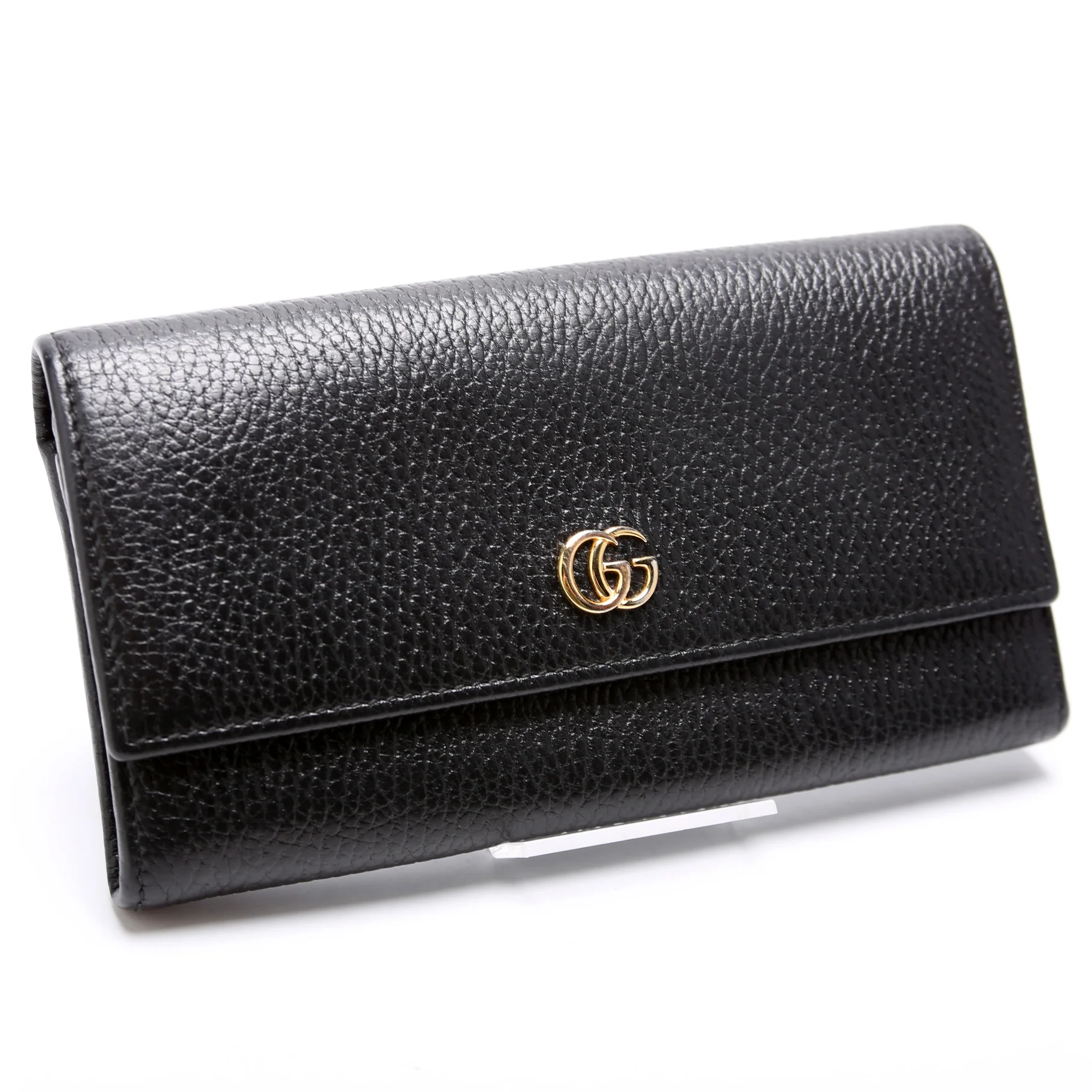 456116 Marmont Leather Wallet Black - Image 2