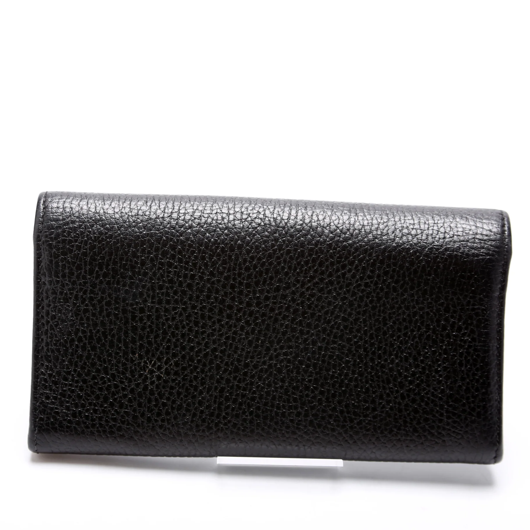 456116 Marmont Leather Wallet Black - Image 3