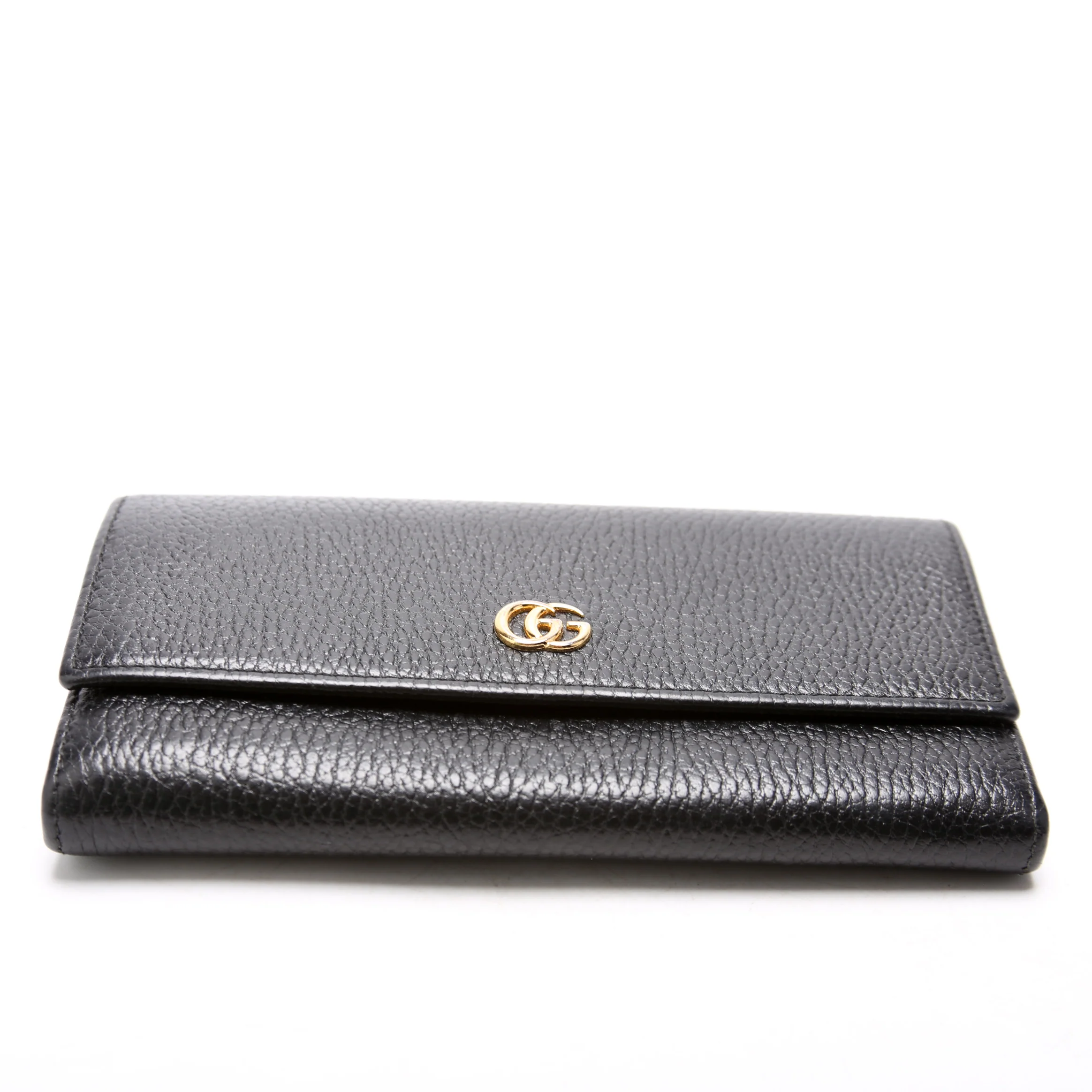 456116 Marmont Leather Wallet Black - Image 4
