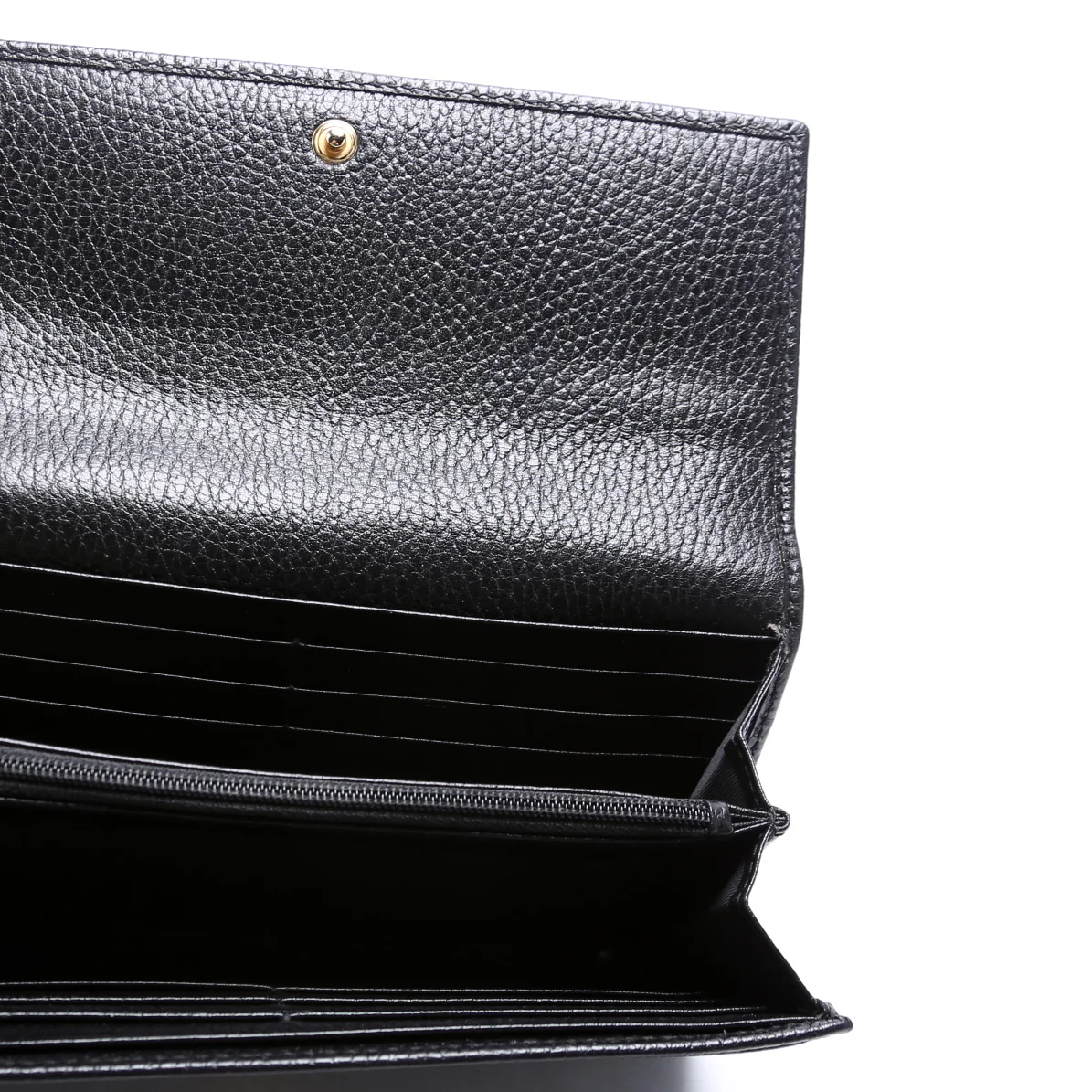 456116 Marmont Leather Wallet Black - Image 6