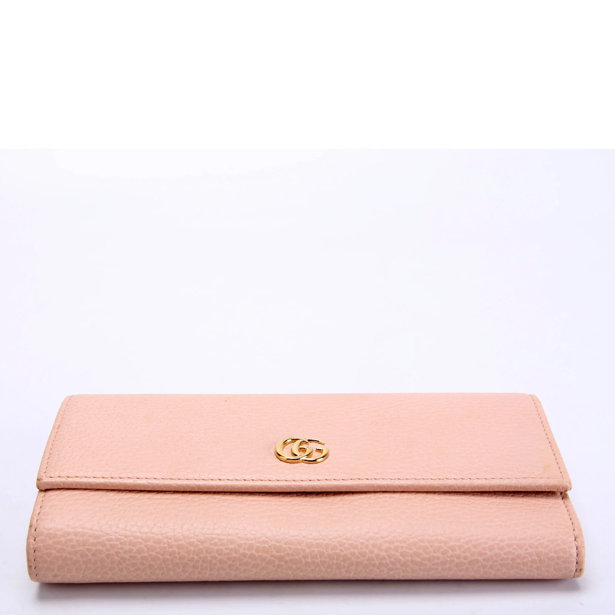 456116 Marmont Leather Wallet Pink - Image 4
