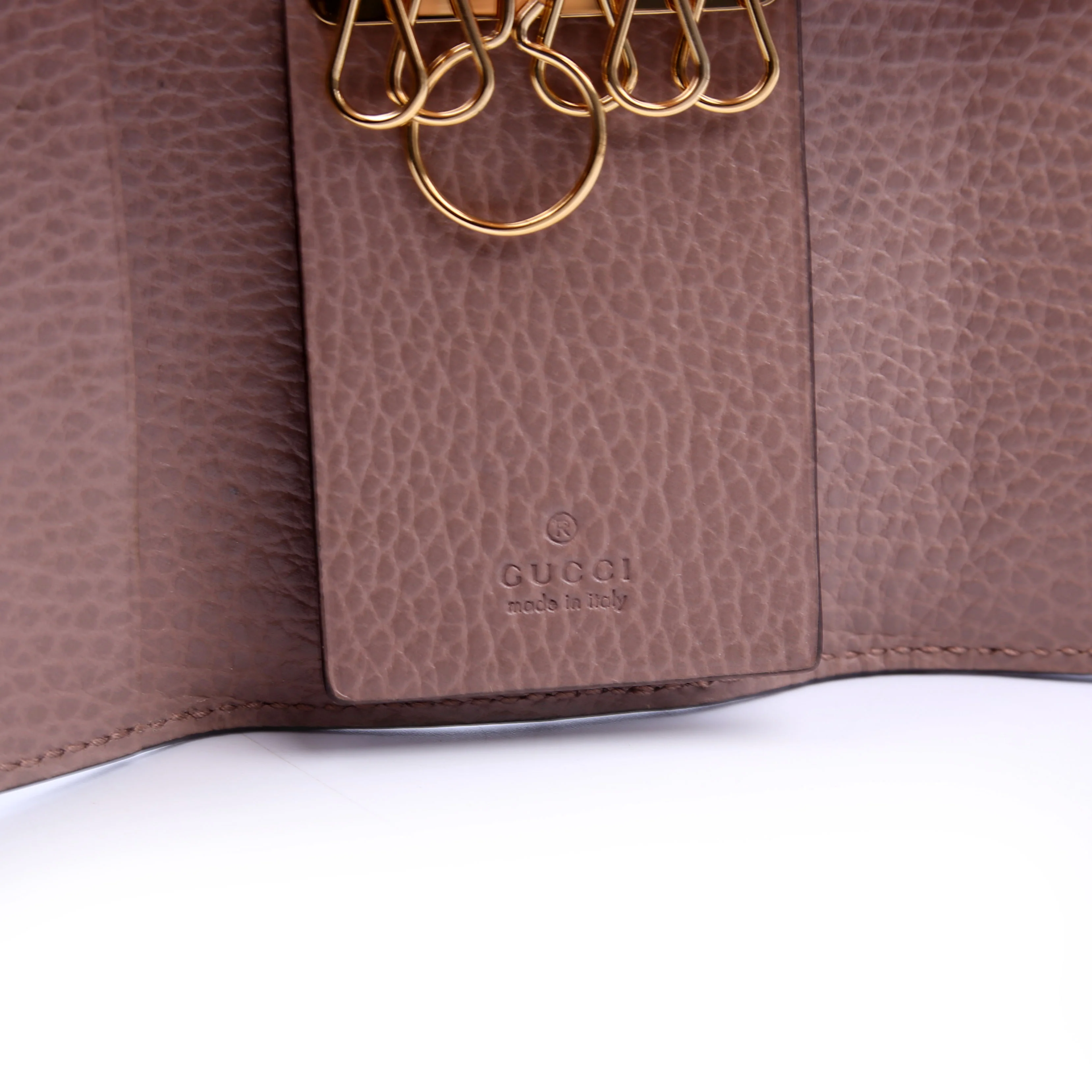 456118 Marmont GG Supreme Key Case - Image 12