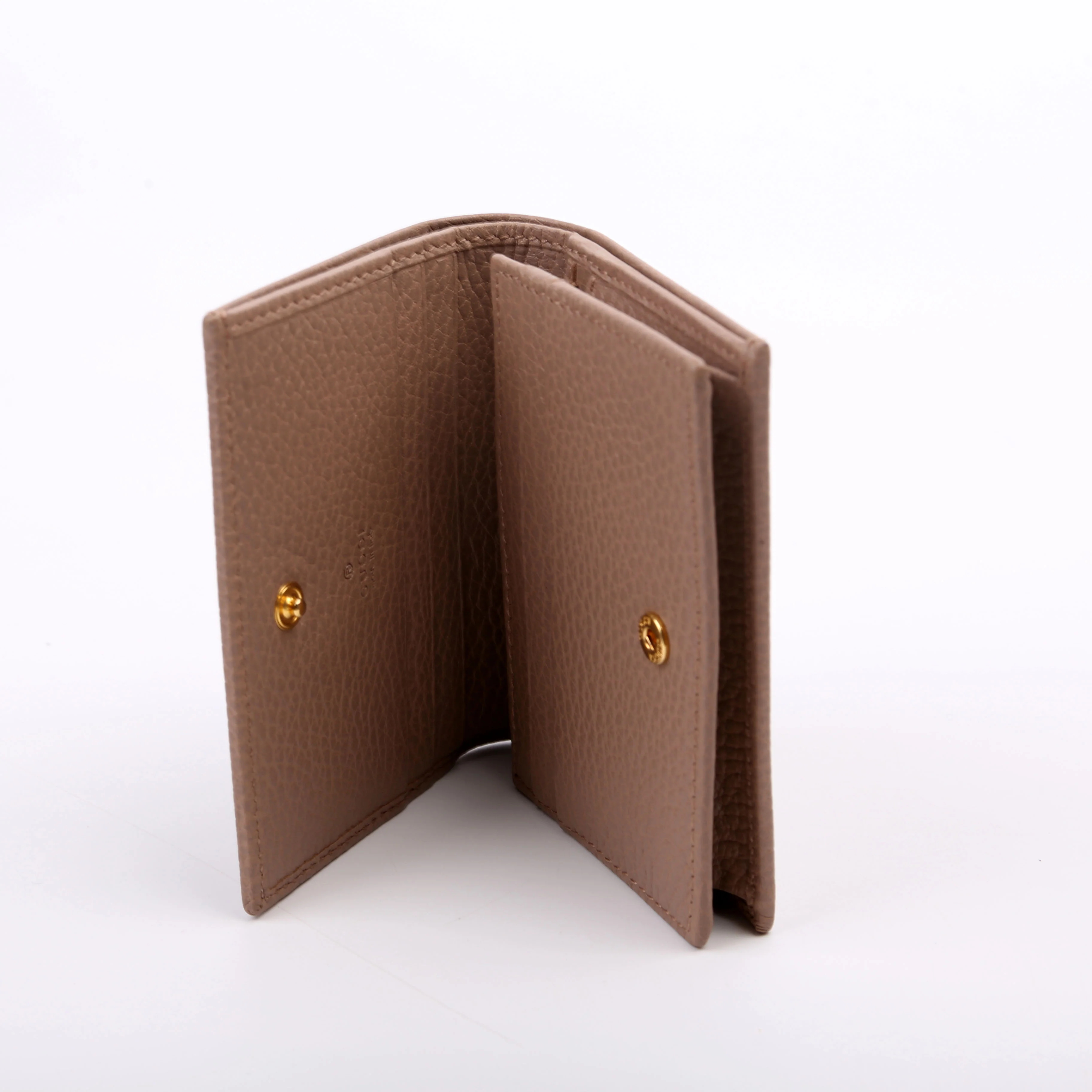 456126 GG Marmont Card Case Beige - Image 10