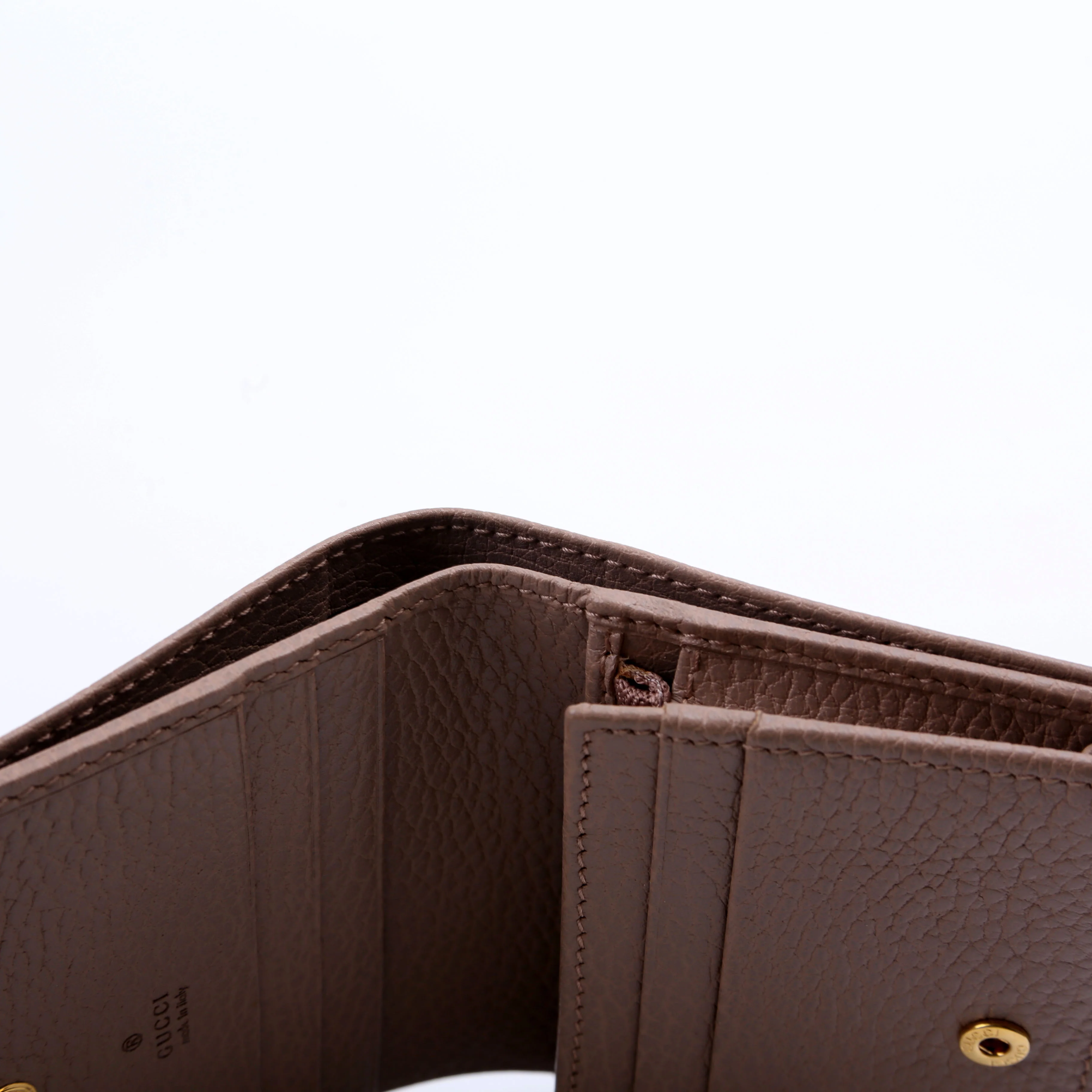 456126 GG Marmont Card Case Beige - Image 12