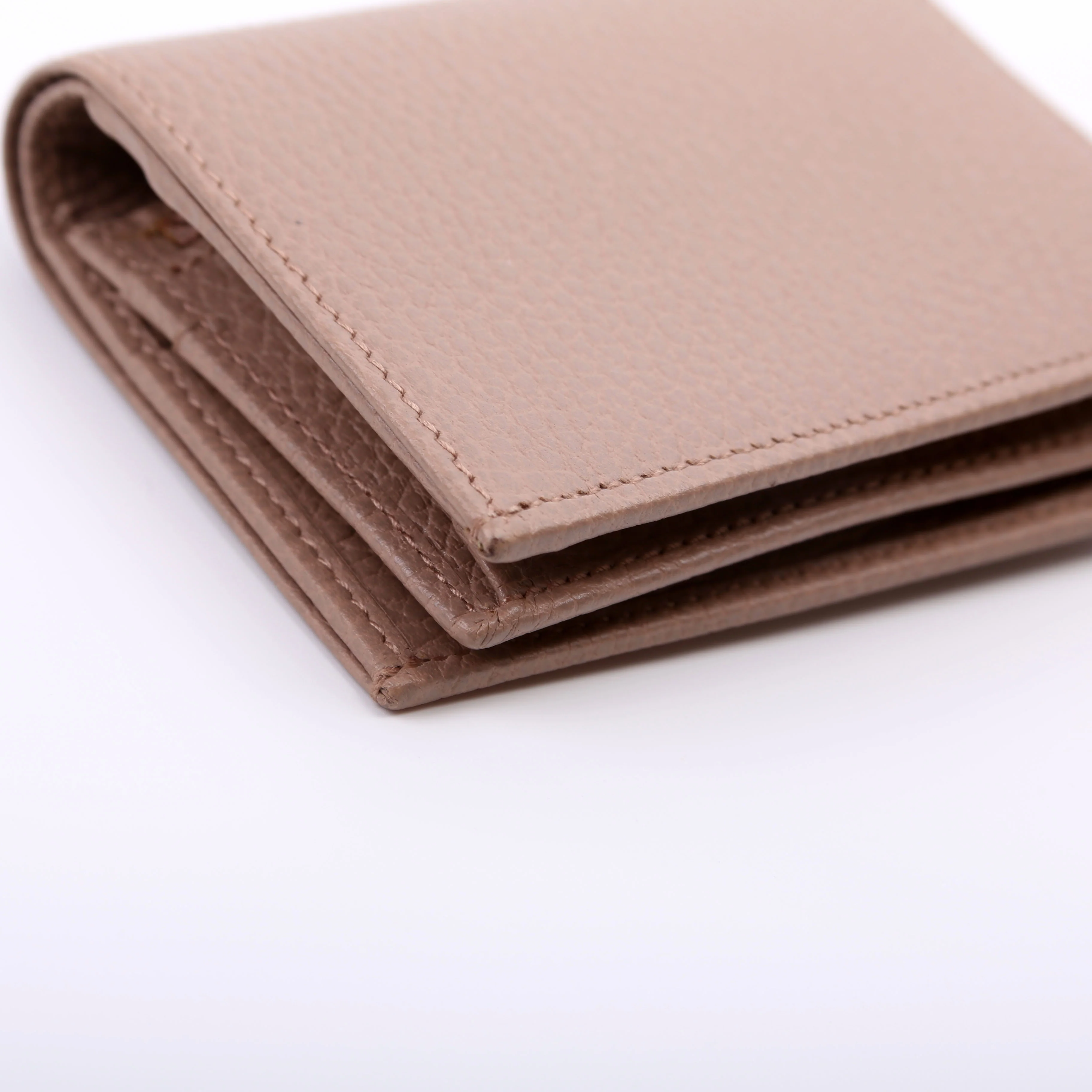 456126 GG Marmont Card Case Beige - Image 7