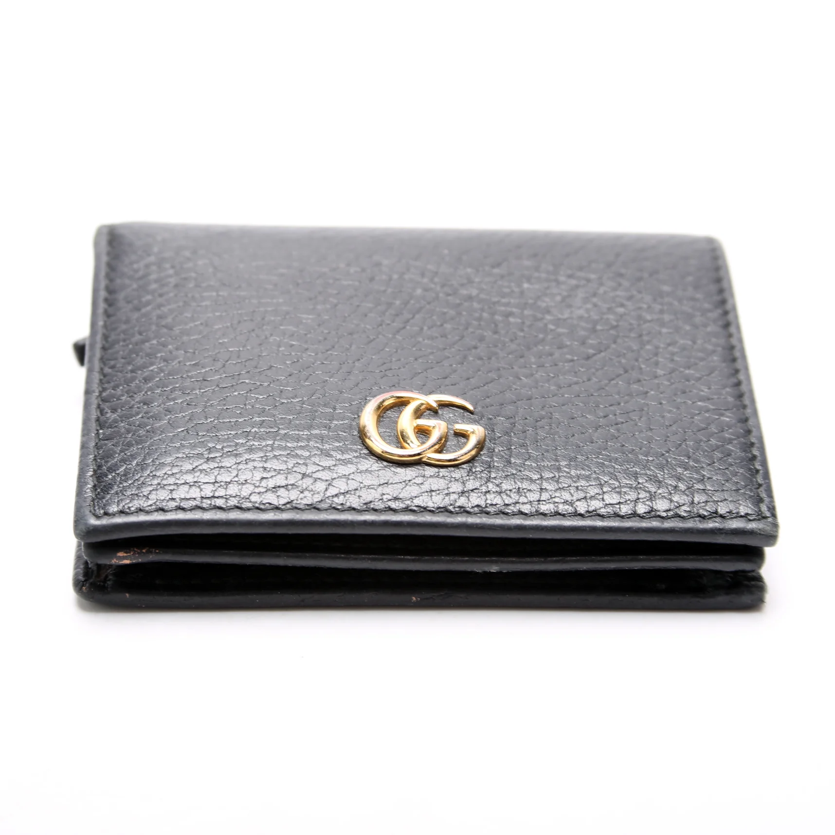 456126 GG Marmont Card Case Black - Image 4