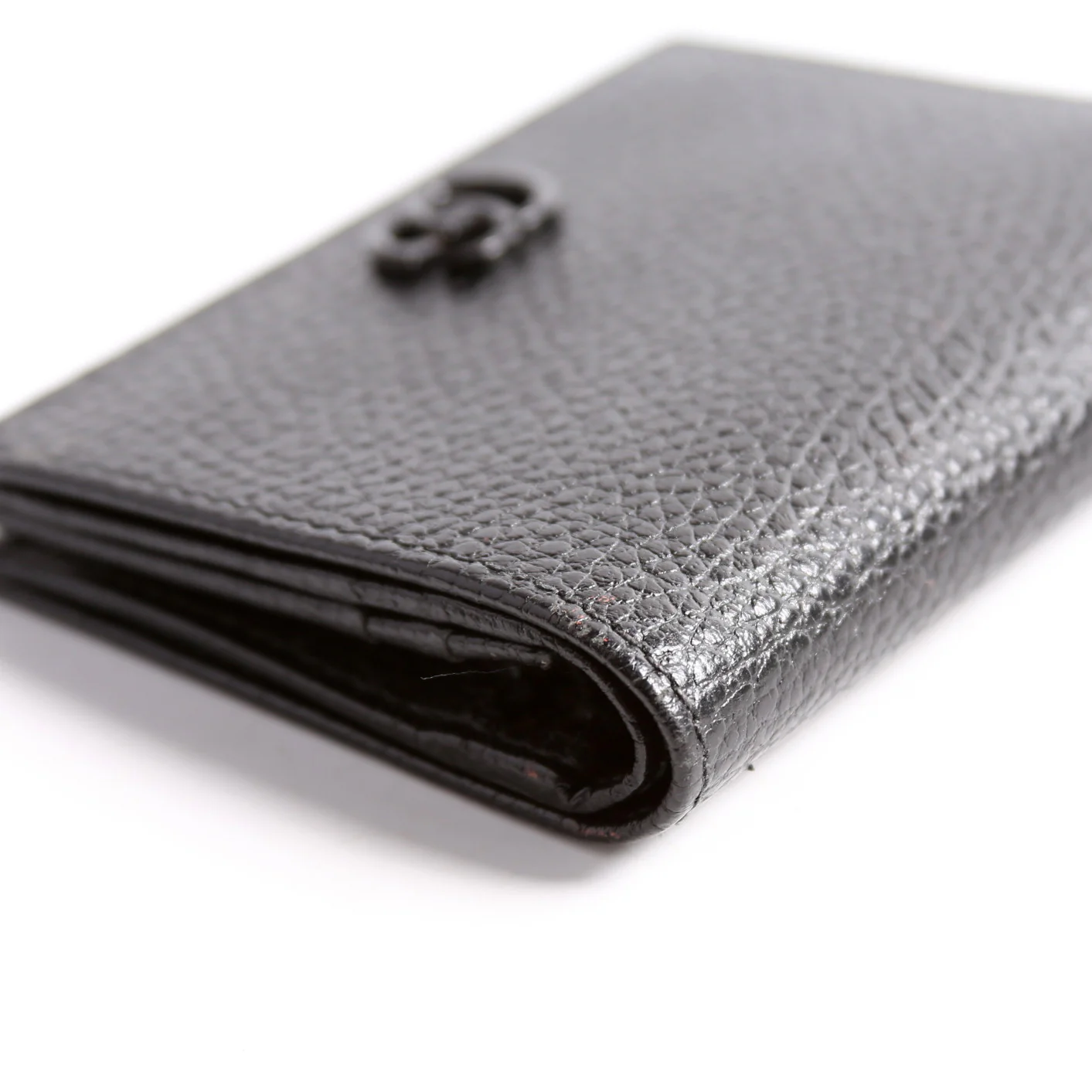 456126 GG Marmont Card Case Black - Image 8