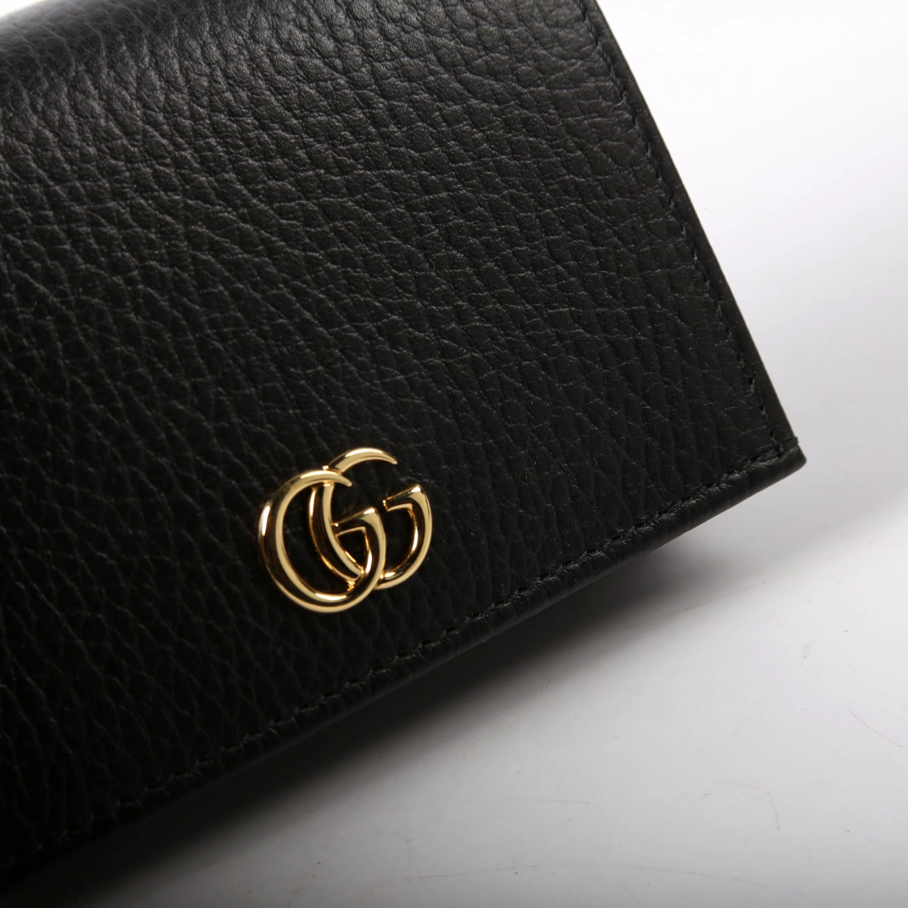 456126 GG Marmont Card Case Black - Image 6