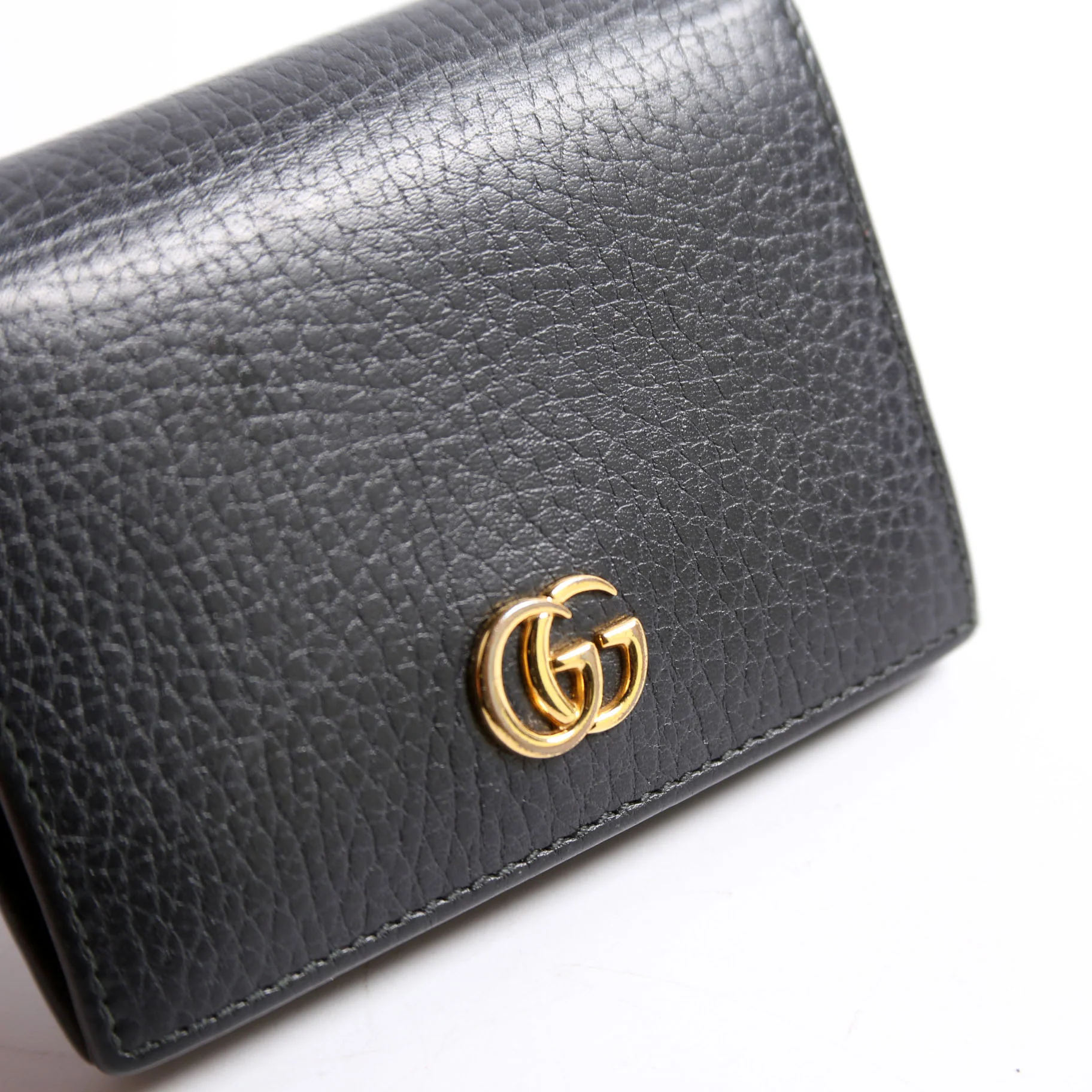 456126 GG Marmont Card Case Black - Image 6