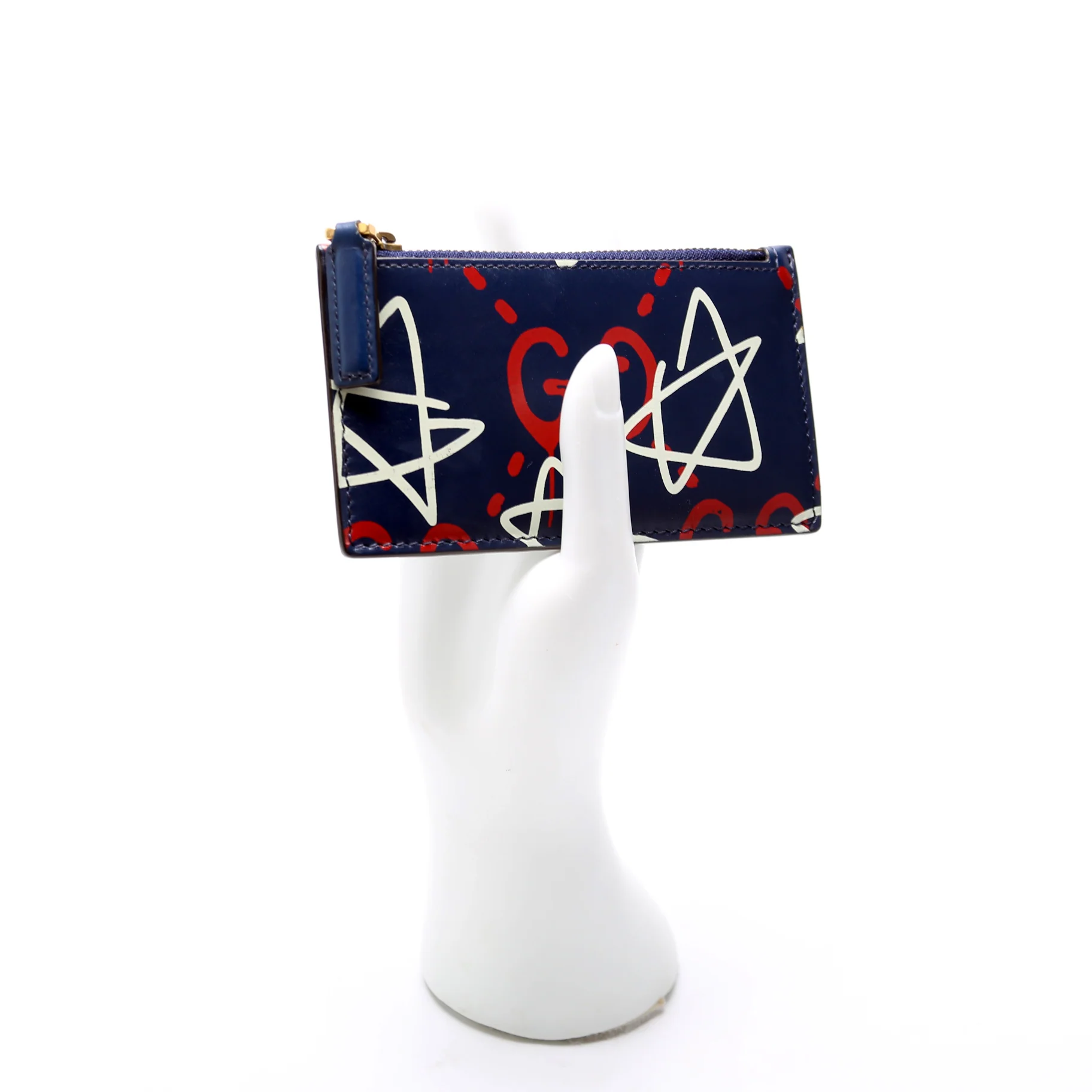 457011 Guccighost Coin Card Holder - Image 11