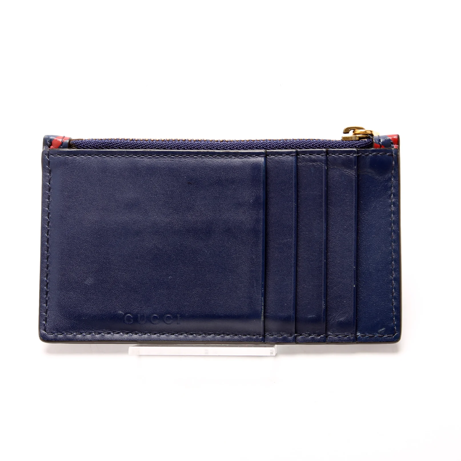 457011 Guccighost Coin Card Holder - Image 3