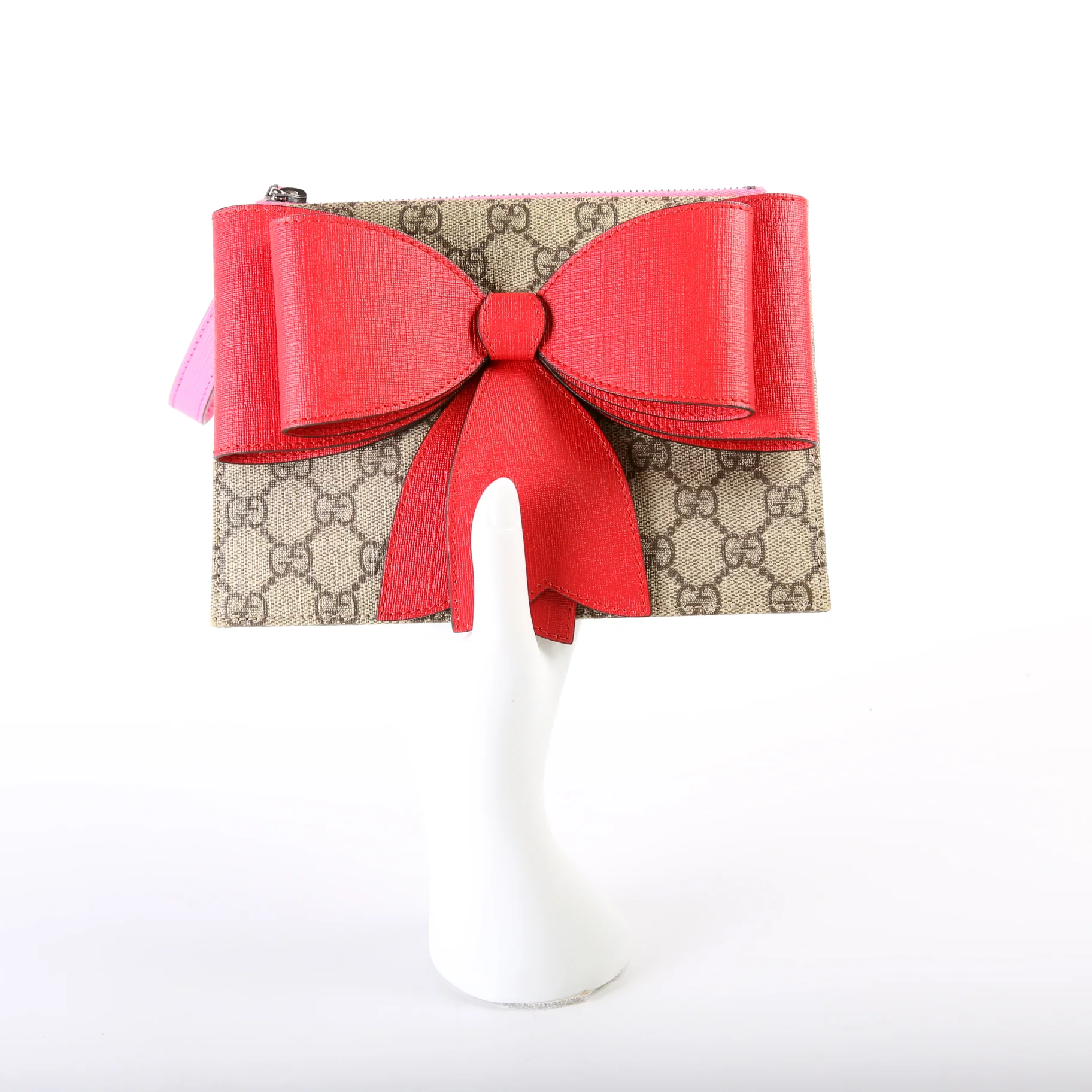457233 GG Supreme Kids Bow Wristlet - Image 10
