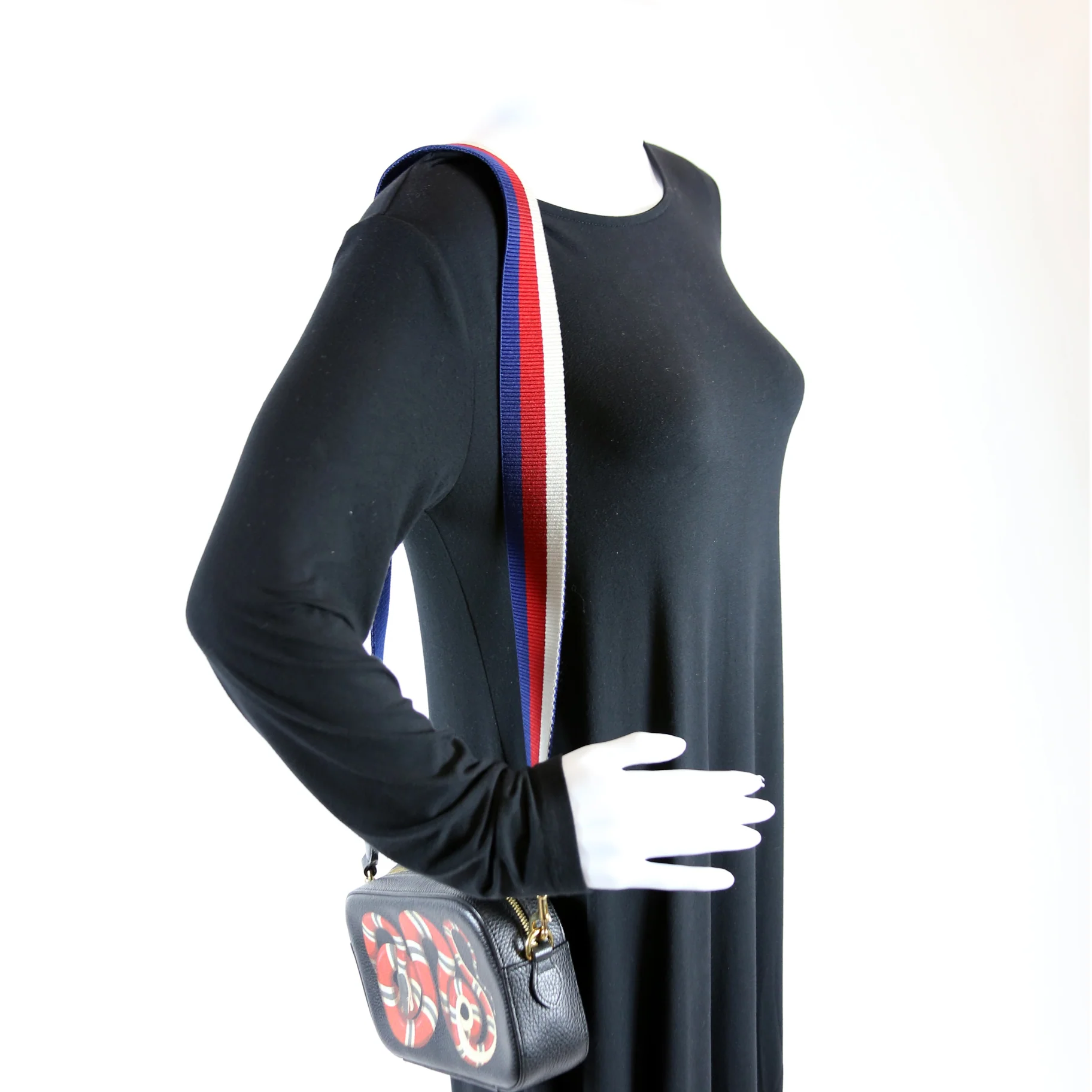 461461 Leather Snake Messenger - Image 9
