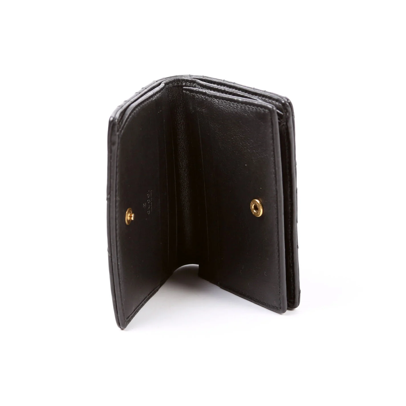 466492 GG Marmont Card Case Black - Image 11