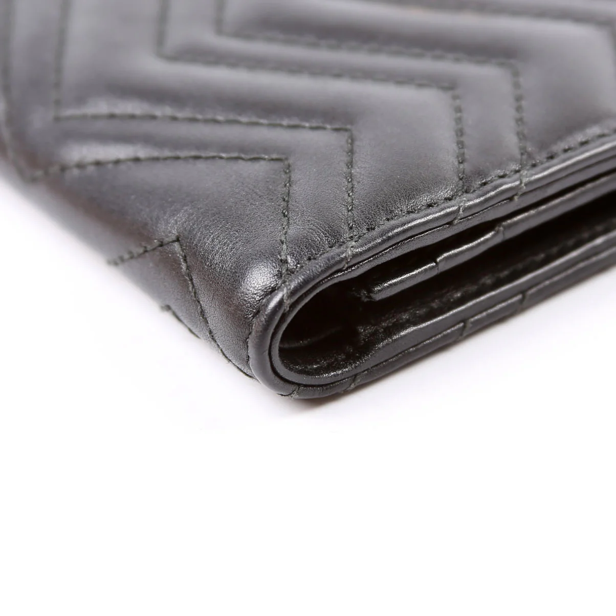 466492 GG Marmont Card Case Black - Image 9