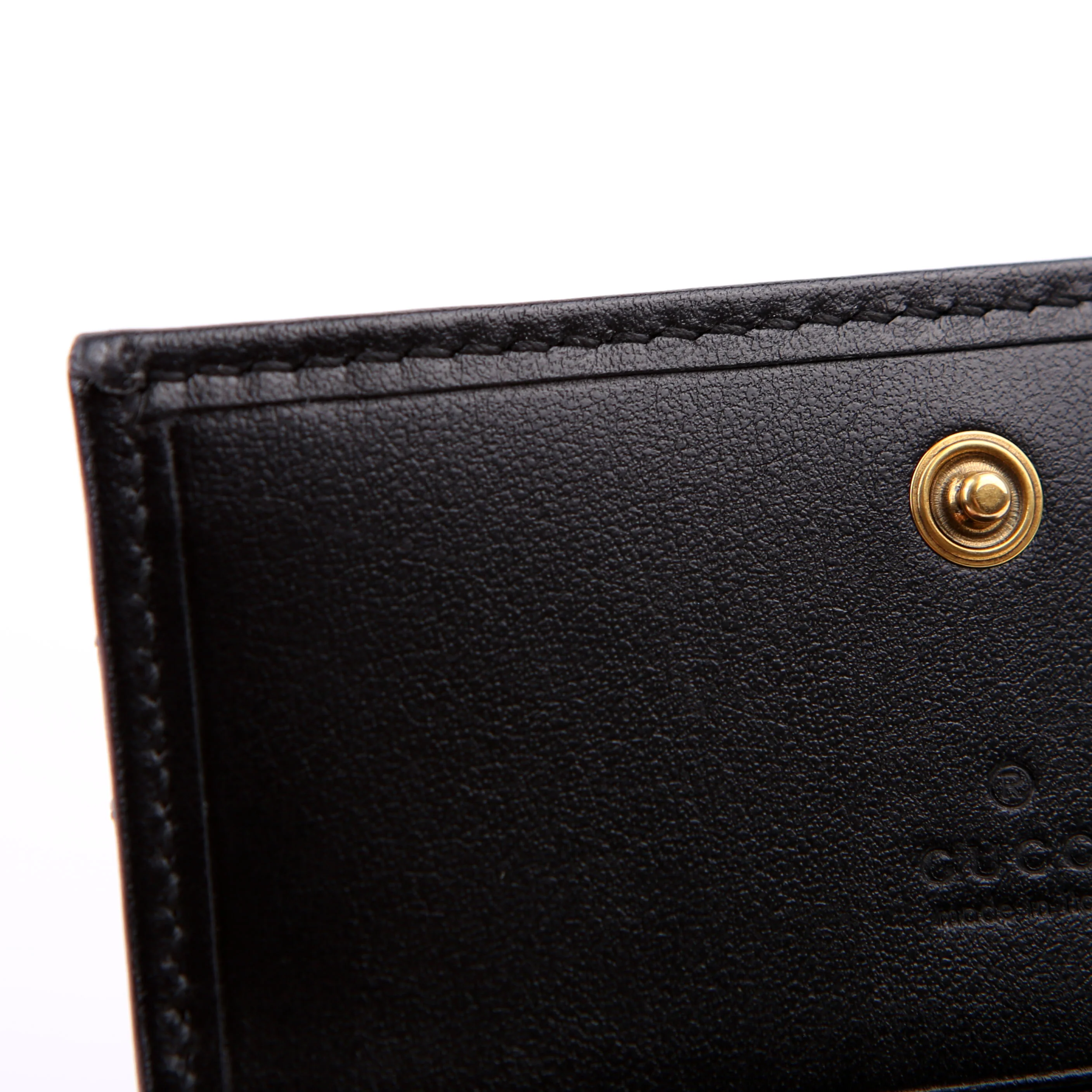 466492 GG Marmont Card Case Black - Image 10