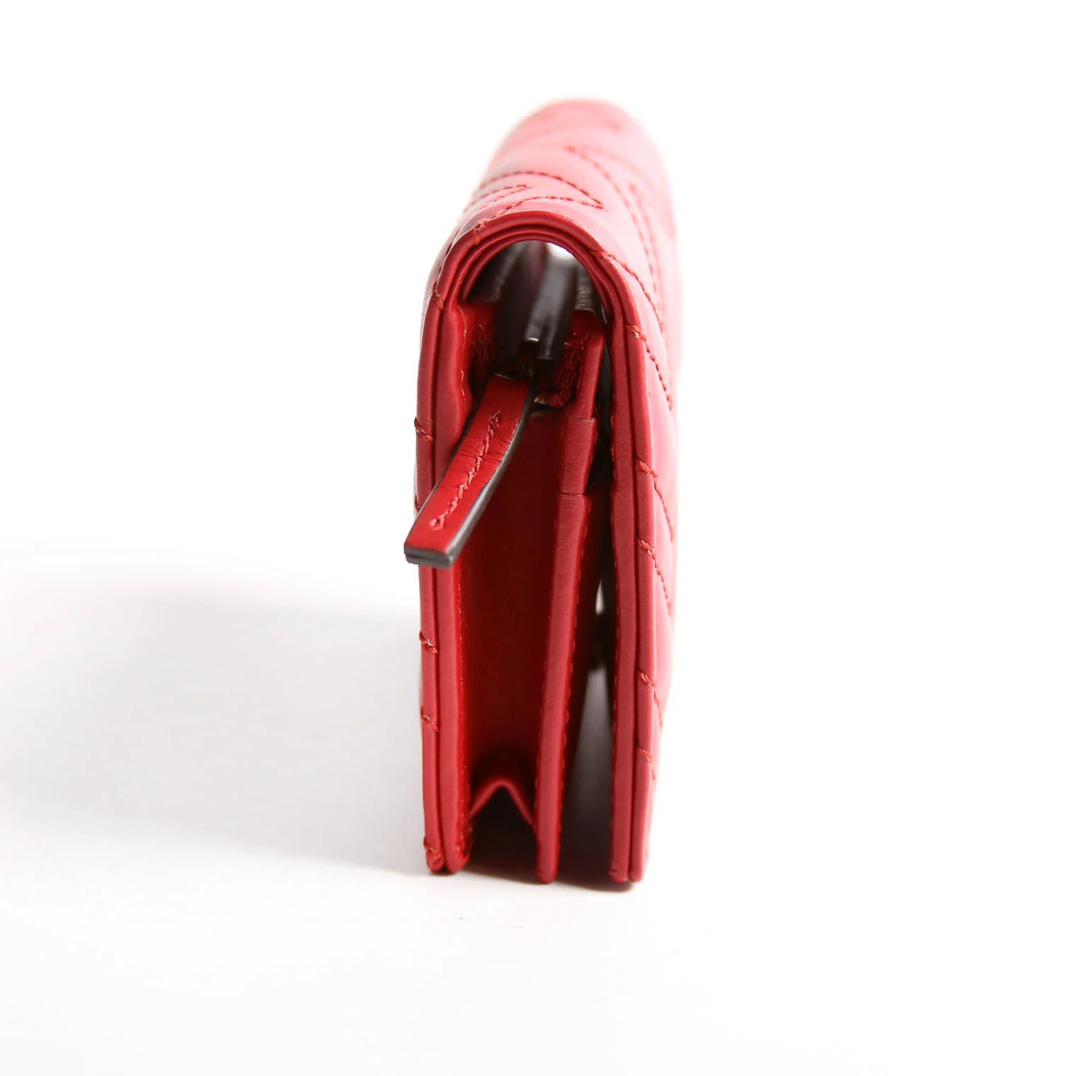 466492 GG Marmont Card Case Red/Gold - Image 3