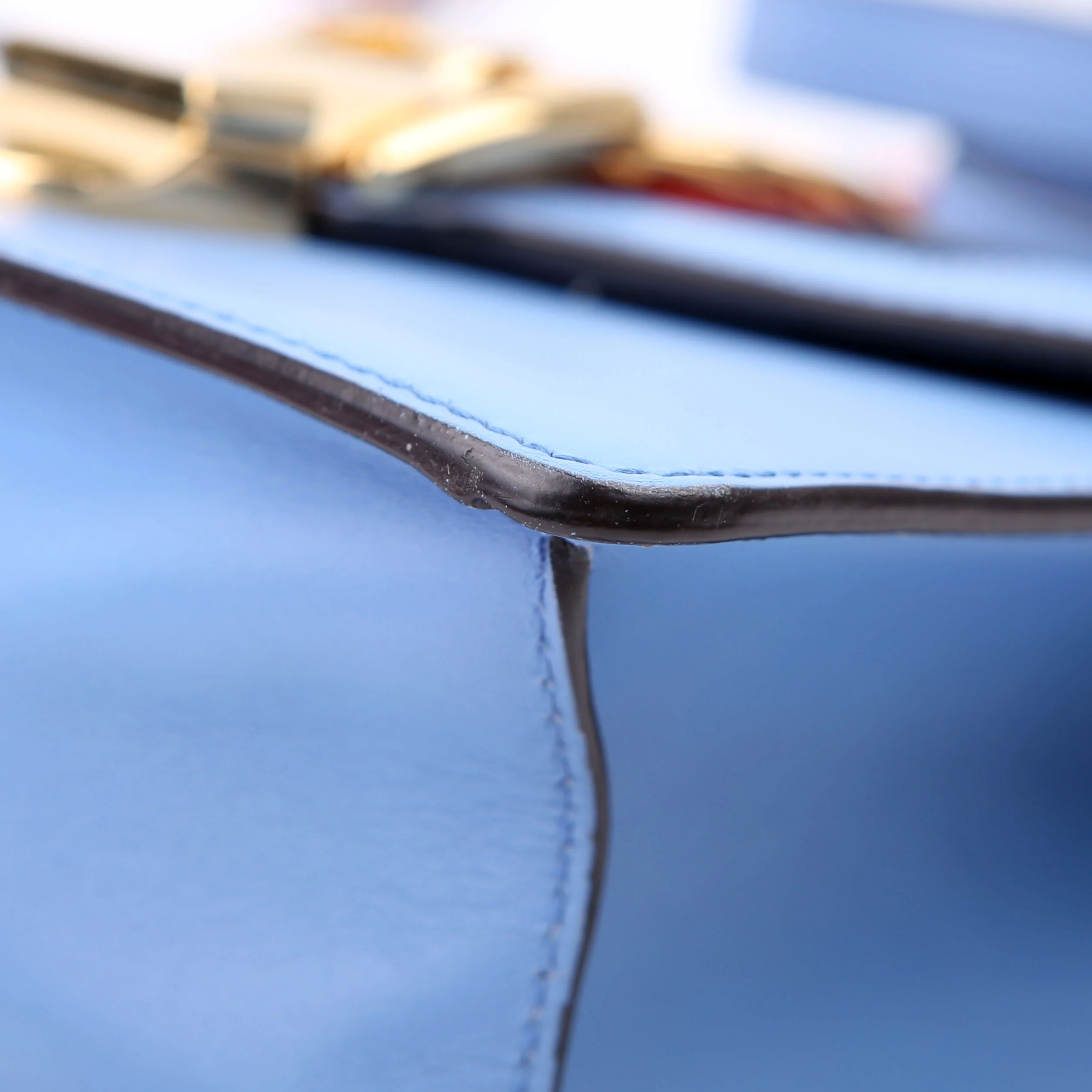 470270 Sylvie Mini Bag Blue - Image 6