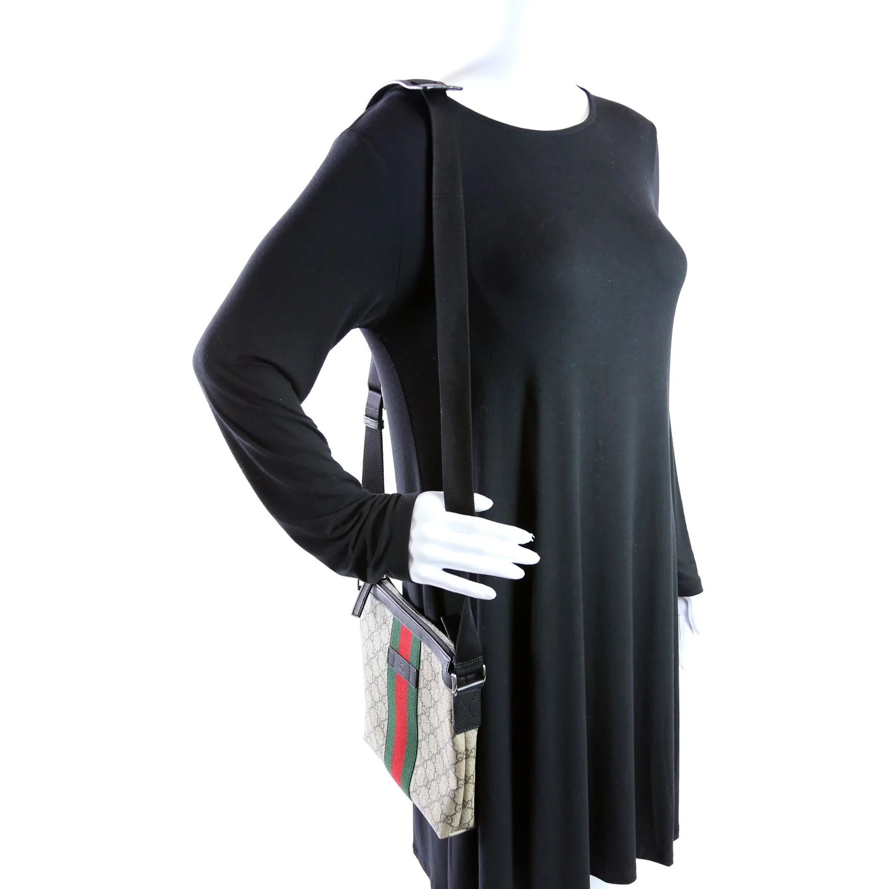 471454 GG Supreme Web Messenger Black - Image 12