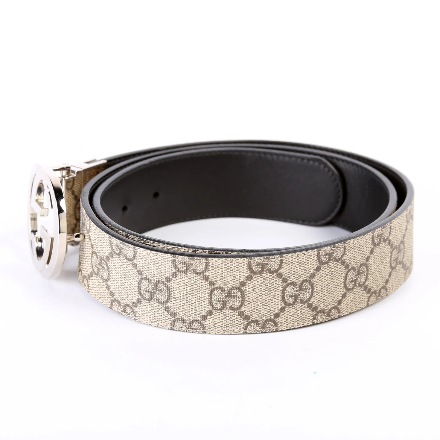 473030 GG Supreme Leather Reversible Belt Size 90/36 - Image 2