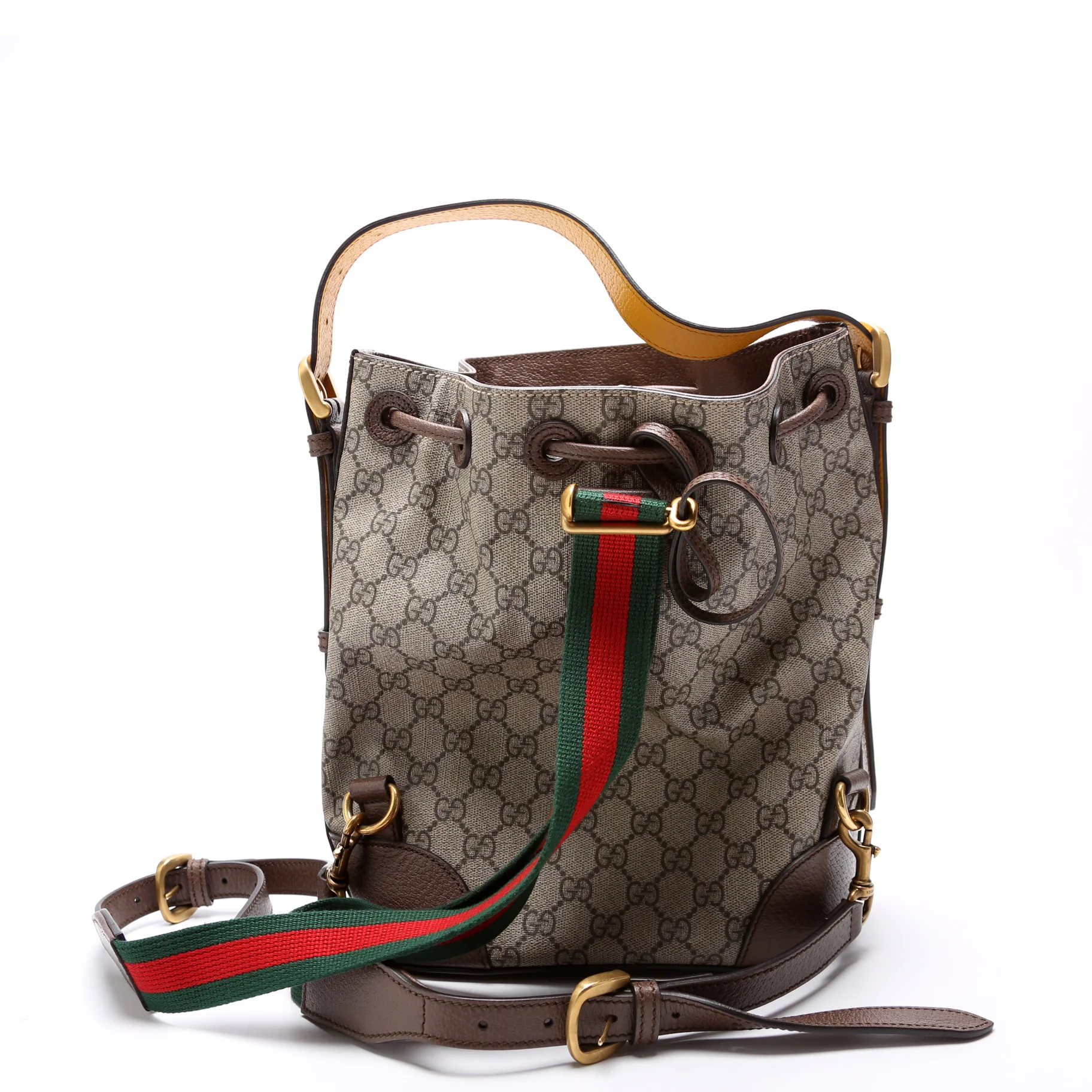 473875 Neo Vintage Drawstring Bucket Backpack - Image 3