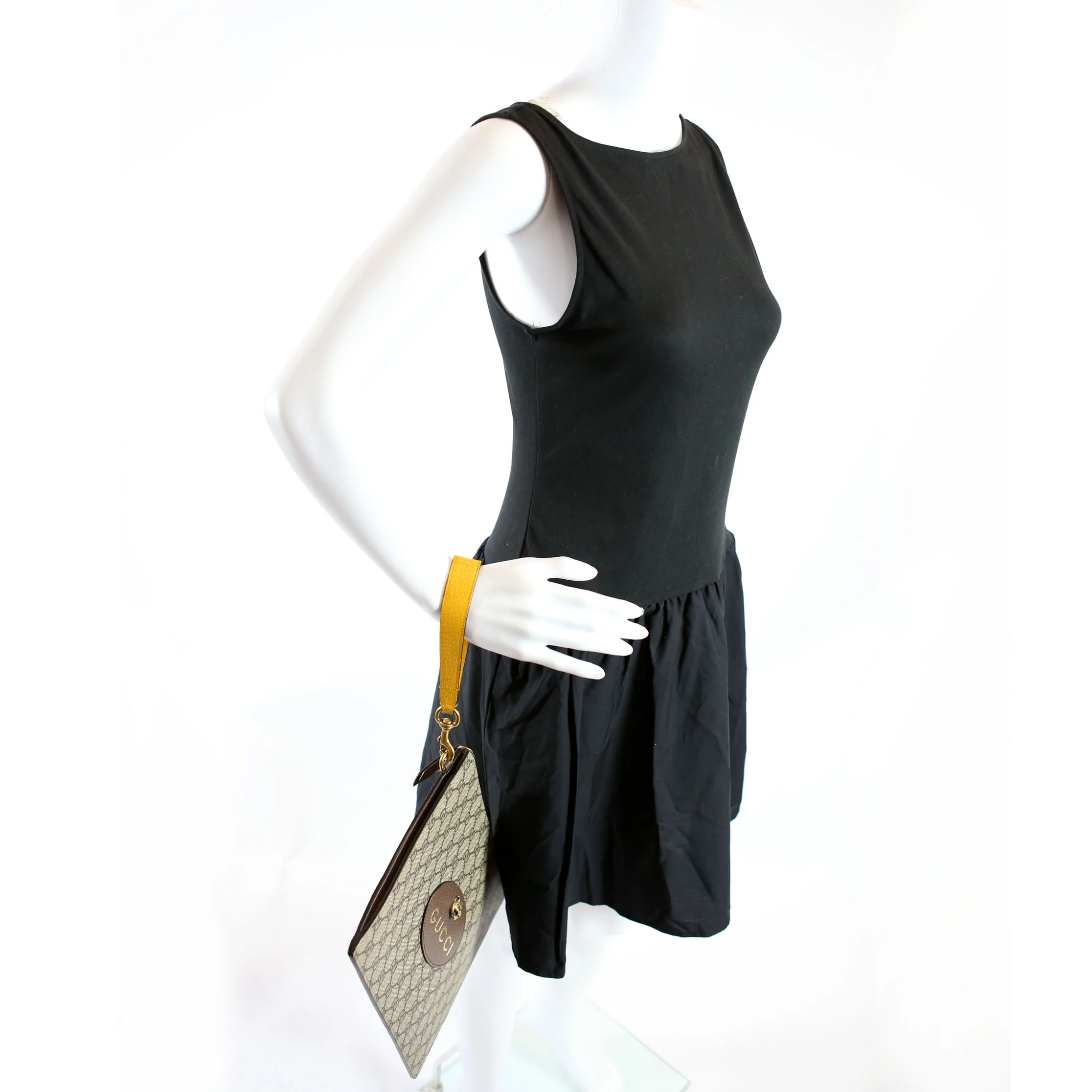 473956 Neo Vintage Pouch Brown/Beige/Yellow - Image 9