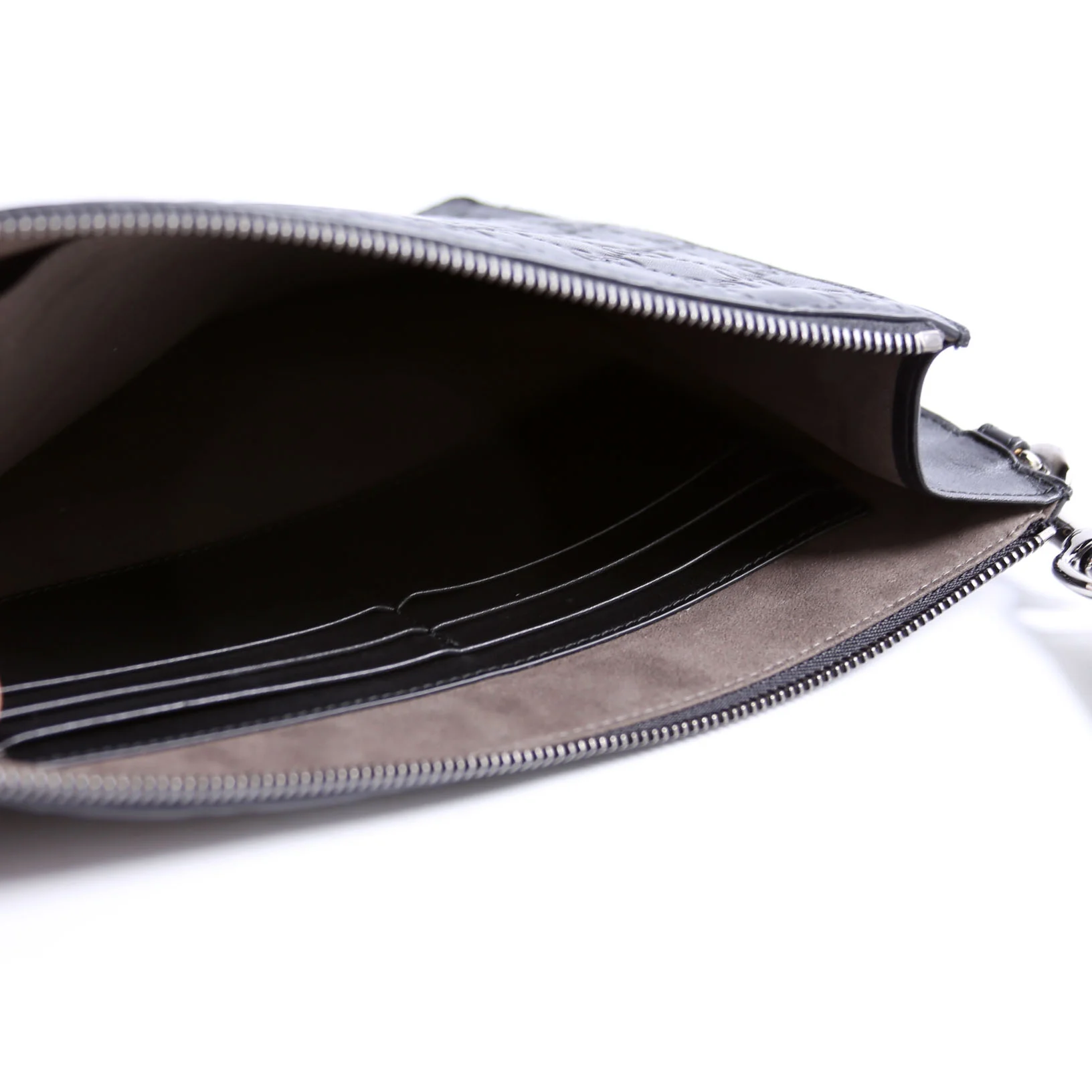 473963 Guccissima Zip Clutch Black - Image 11